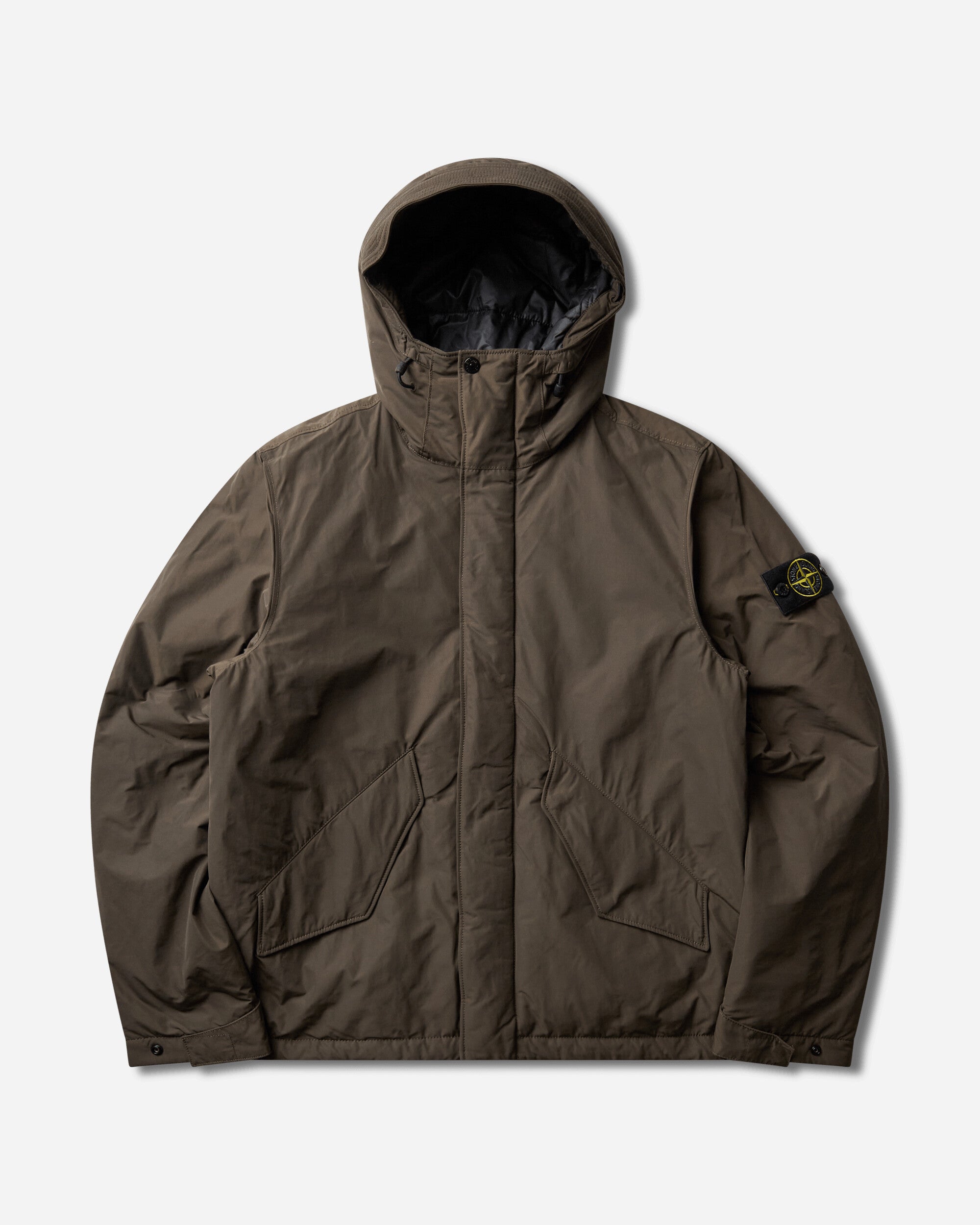 Stone Island Men's Micro Twill Jacket Coal Grey