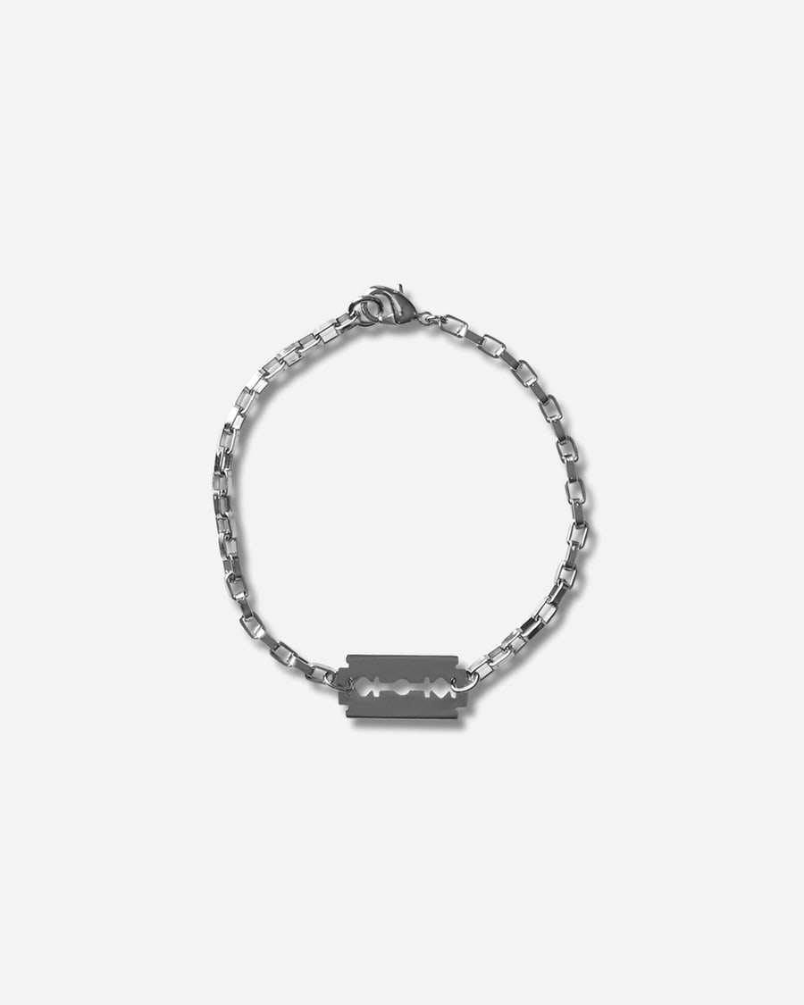 Undercover Razor Blade Bracelet Silver, view 3