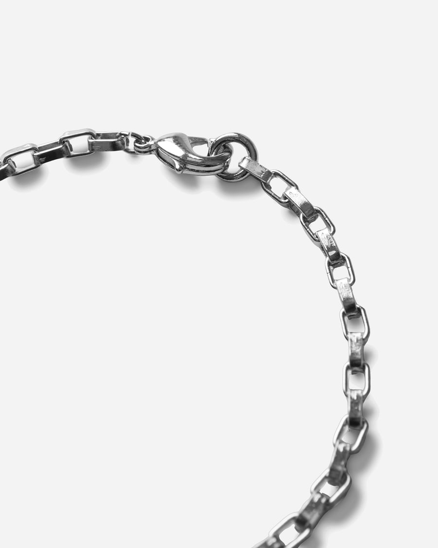 Undercover Razor Blade Bracelet Silver, view 5