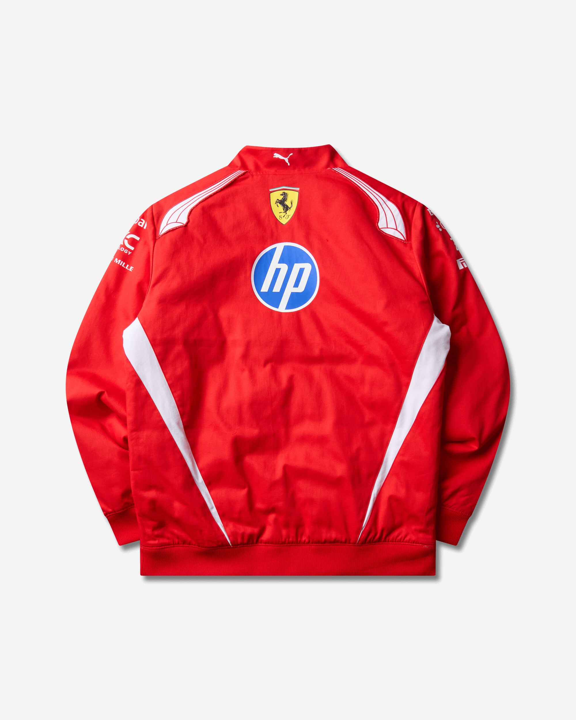Puma Scuderia Ferrari HP Replica Drivers Authentic Bomber Jacket Red, view 2