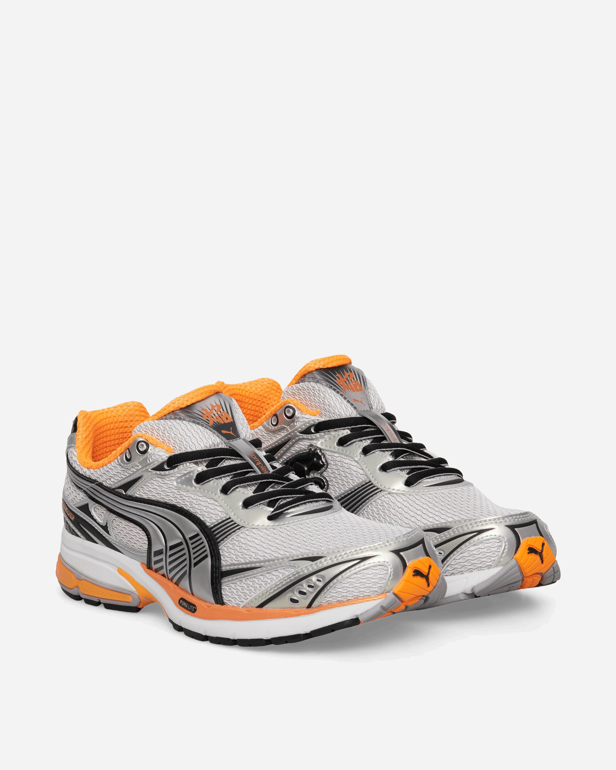 Puma Homura OG+ Sneakers Matte Silver / Heat Fire, view 2