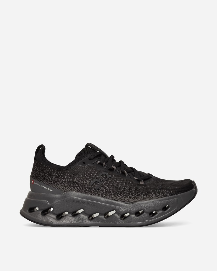 On Men's Cloudsurfer Max Sneakers Black / Eclipse
