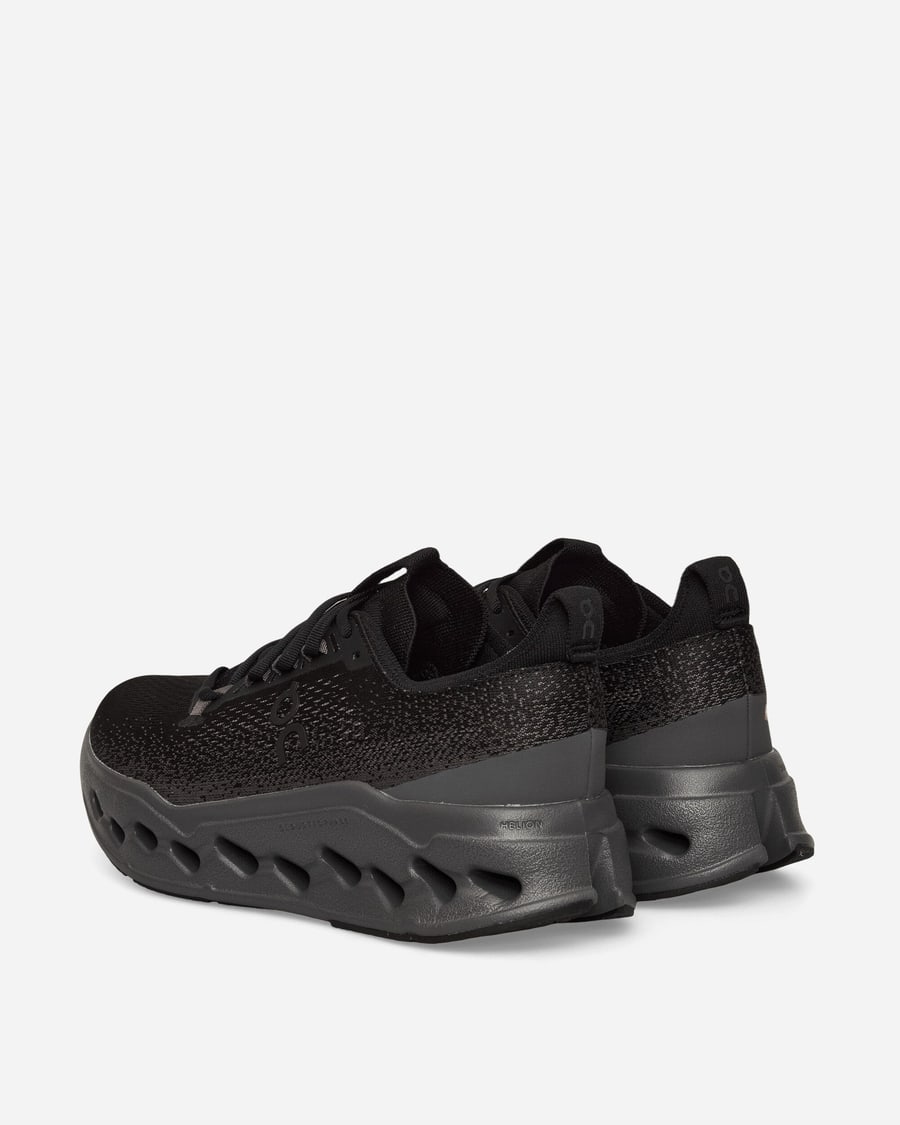 On Men's Cloudsurfer Max Sneakers Black / Eclipse, view 4