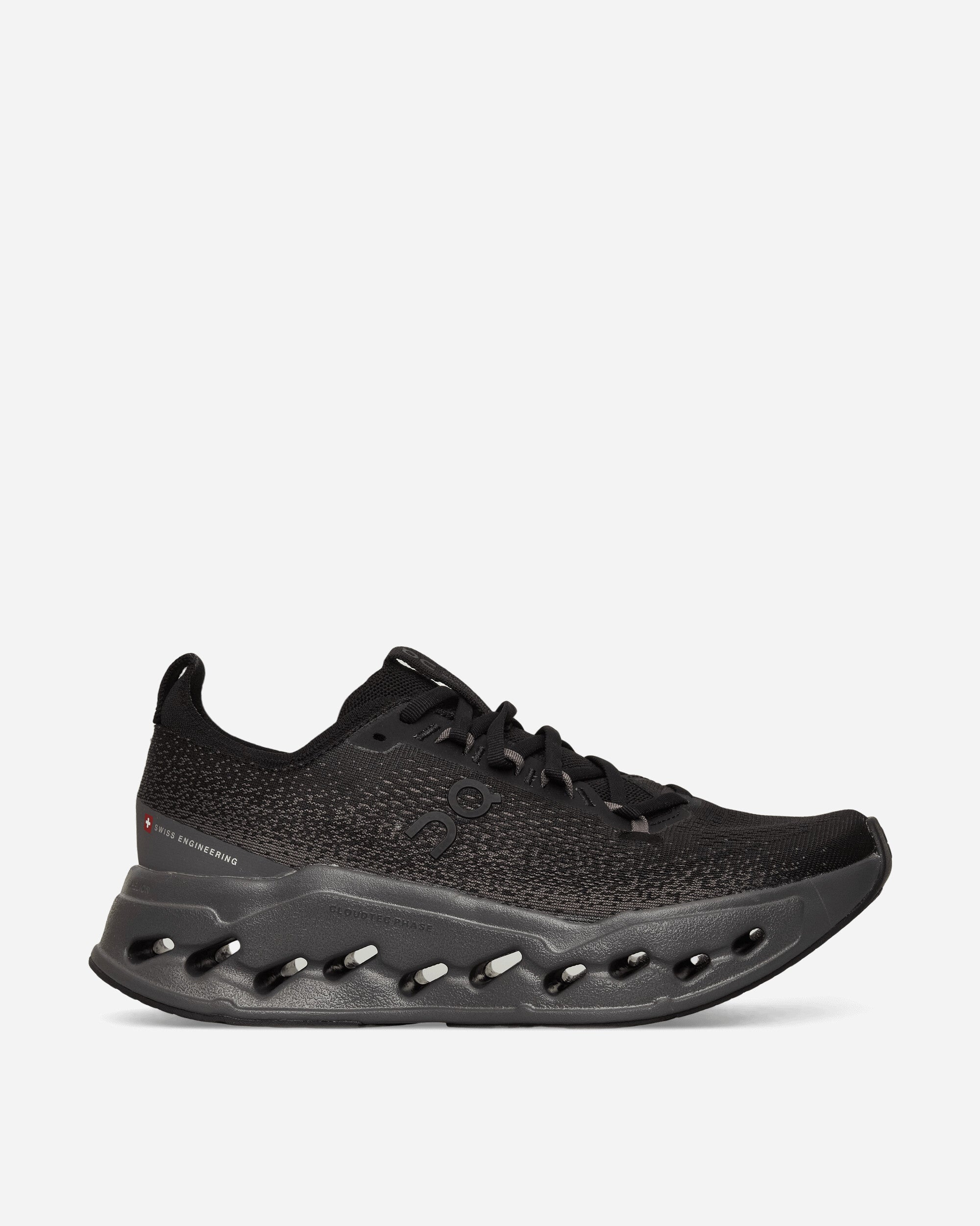 On Men's Cloudsurfer Max Sneakers Black / Eclipse