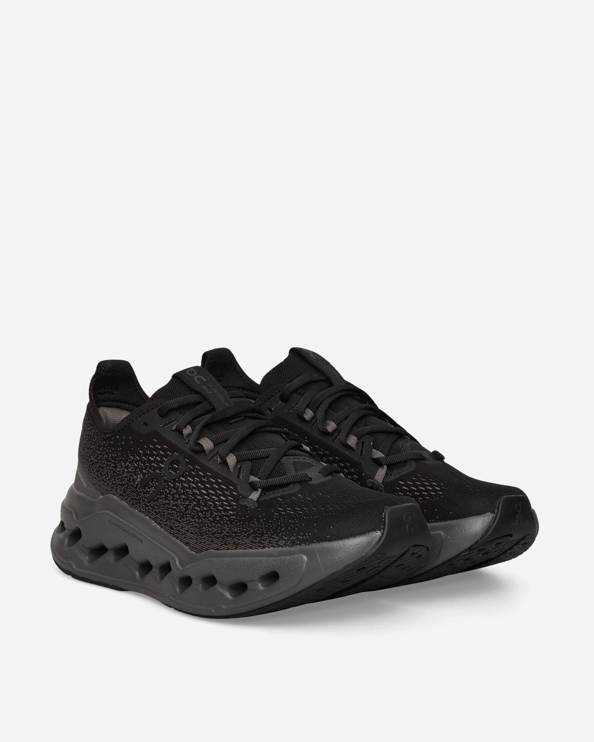 On Men's Cloudsurfer Max Sneakers Black / Eclipse, view 2