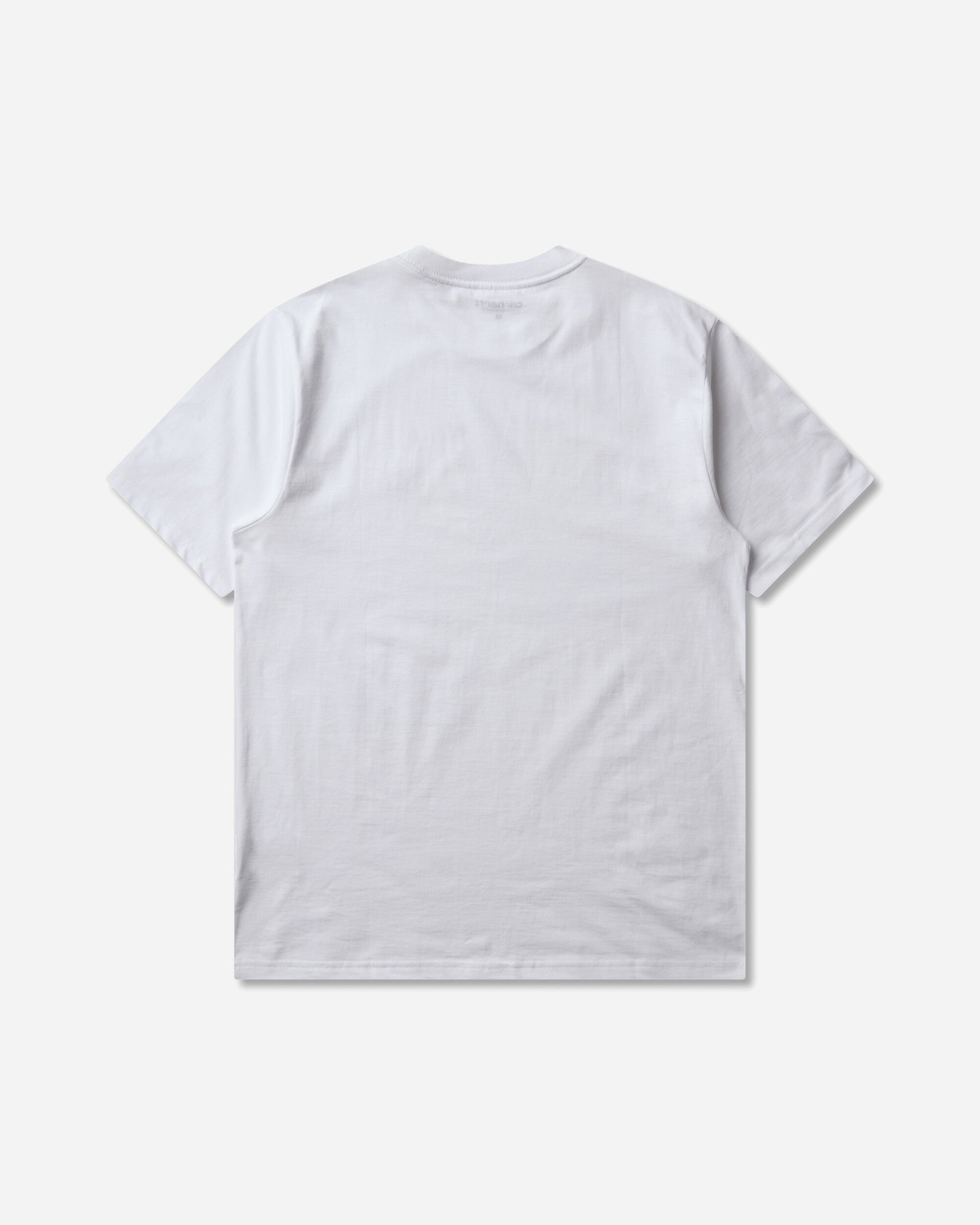 Carhartt WIP Men's Small Heart T-Shirt White / Red, view 2