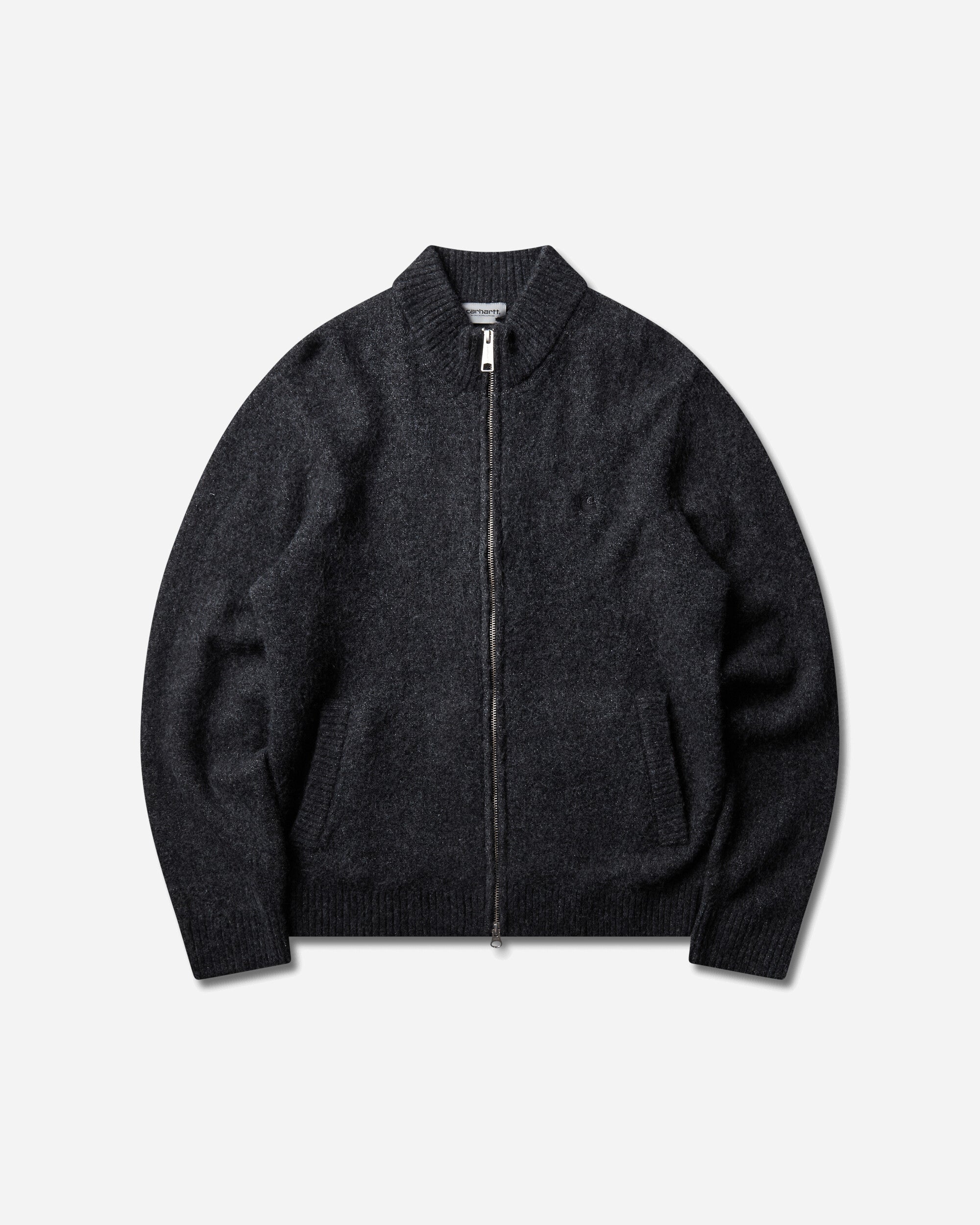 Carhartt WIP Men's Curtis Sweater Jacket Tangled Black