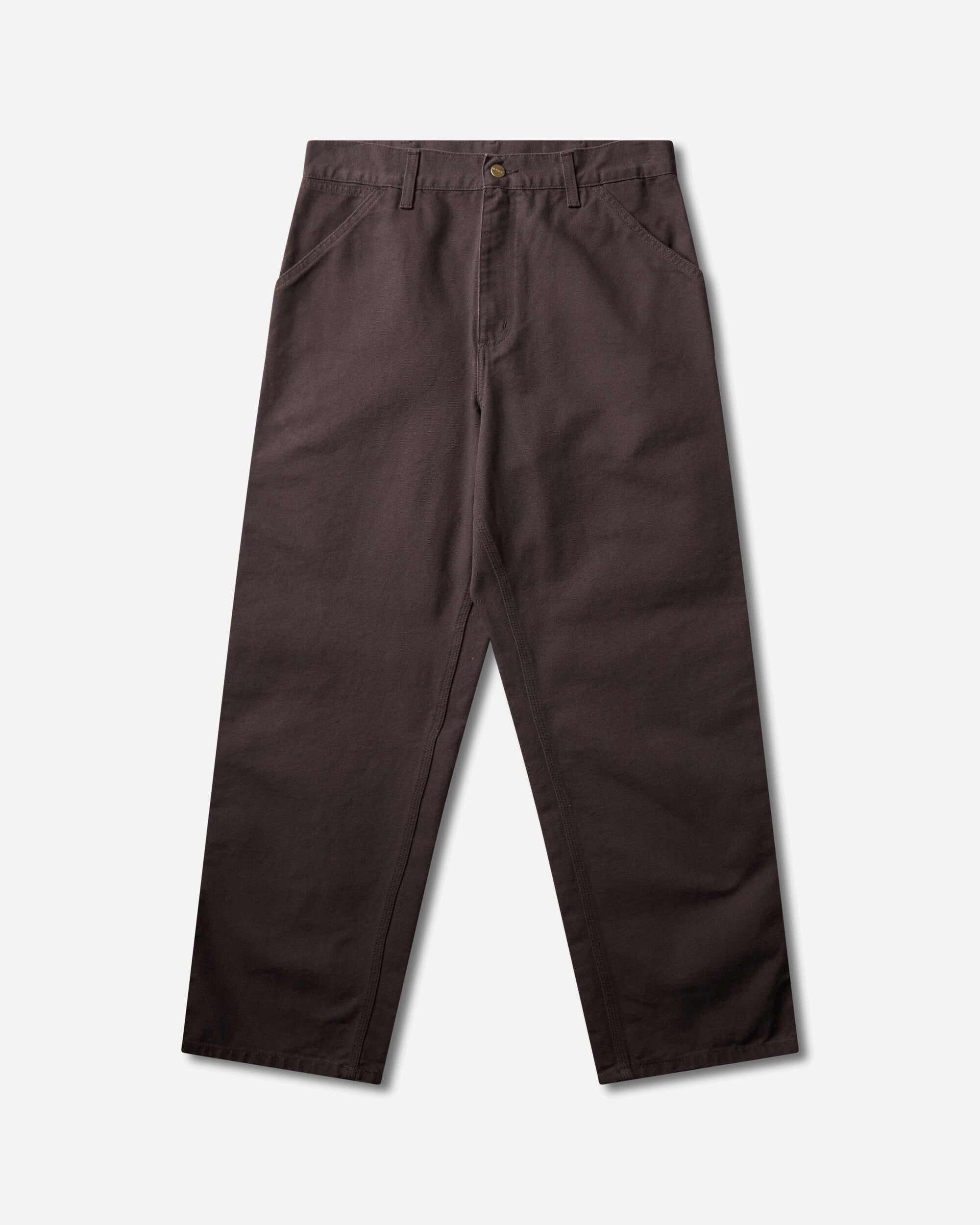 Carhartt WIP Men's Single Knee Pants Tobacco (Rinsed)