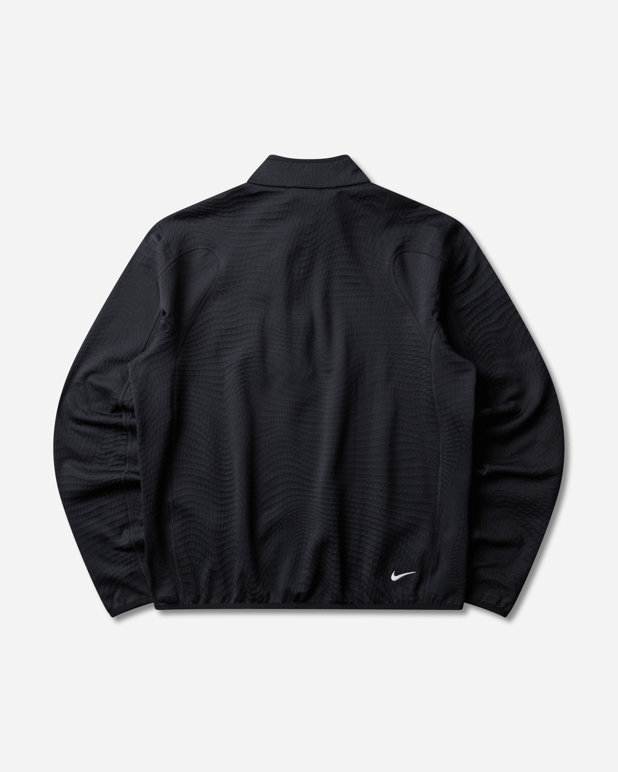 Nike Men's "Wolf Grid" Therma-FIT 1/2-Zip Hiking Top Black, view 2