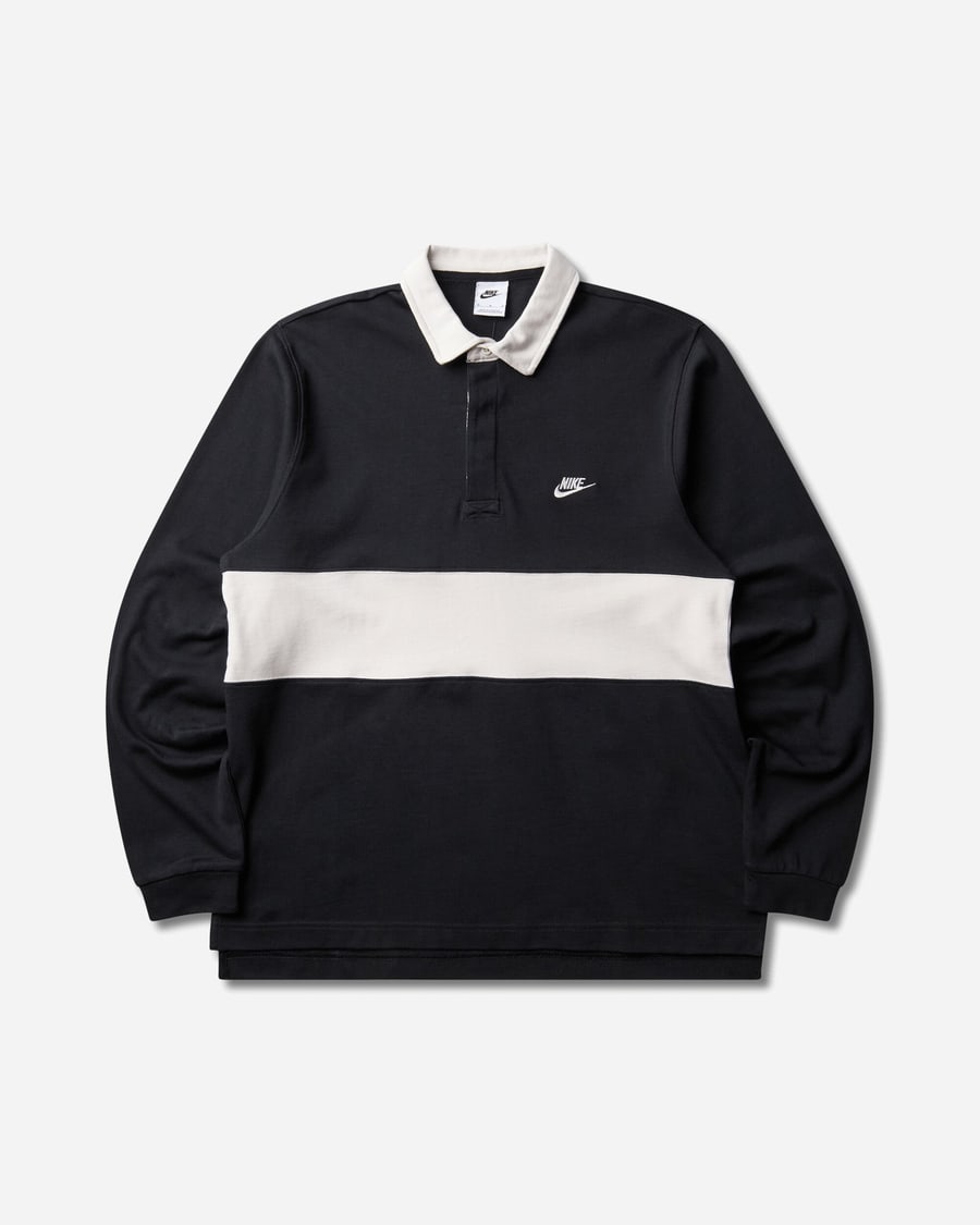 Nike Men's Sportswear Club Rugby Polo Black / Phantom