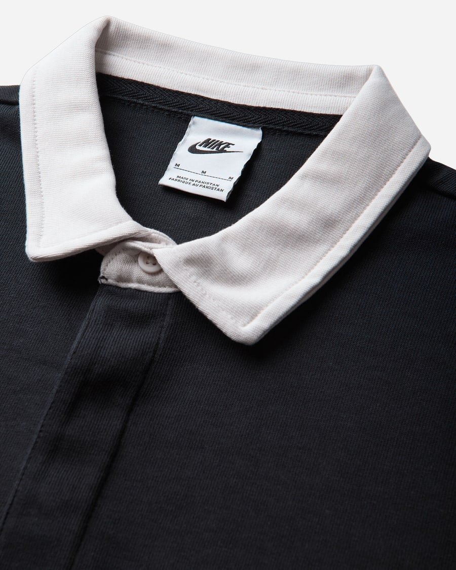 Nike Men's Sportswear Club Rugby Polo Black / Phantom, view 4