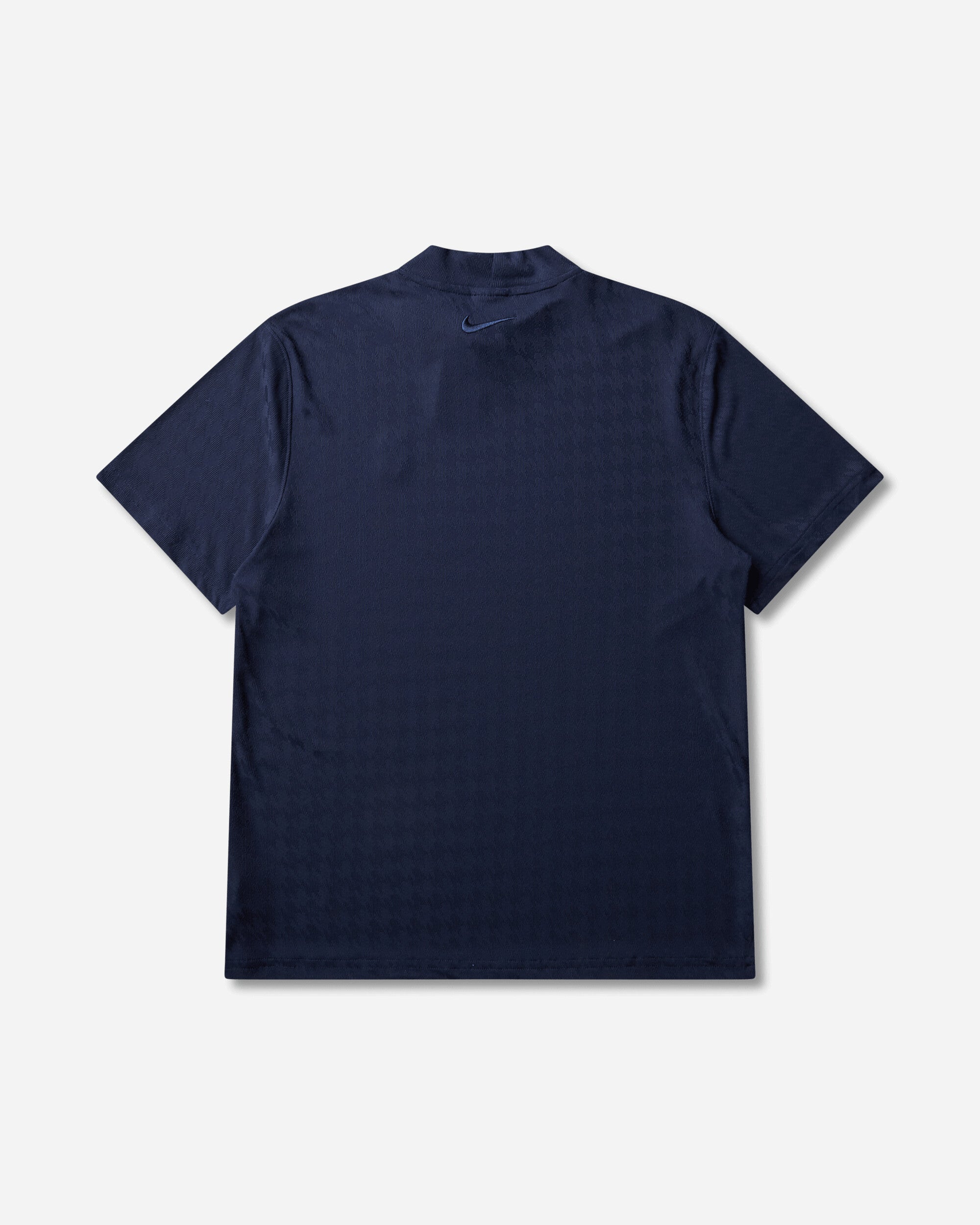 Nike Men's Club Rules Aero-FIT Mock-Neck T-Shirt Obsidian, view 2