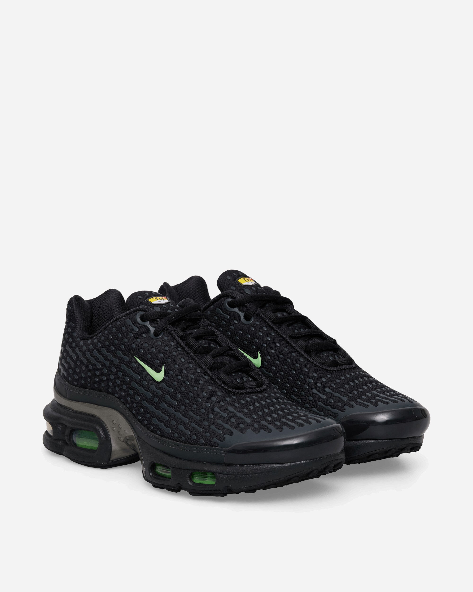 Nike Air Max Plus VII Sneakers Black / Illusion Green, view 2