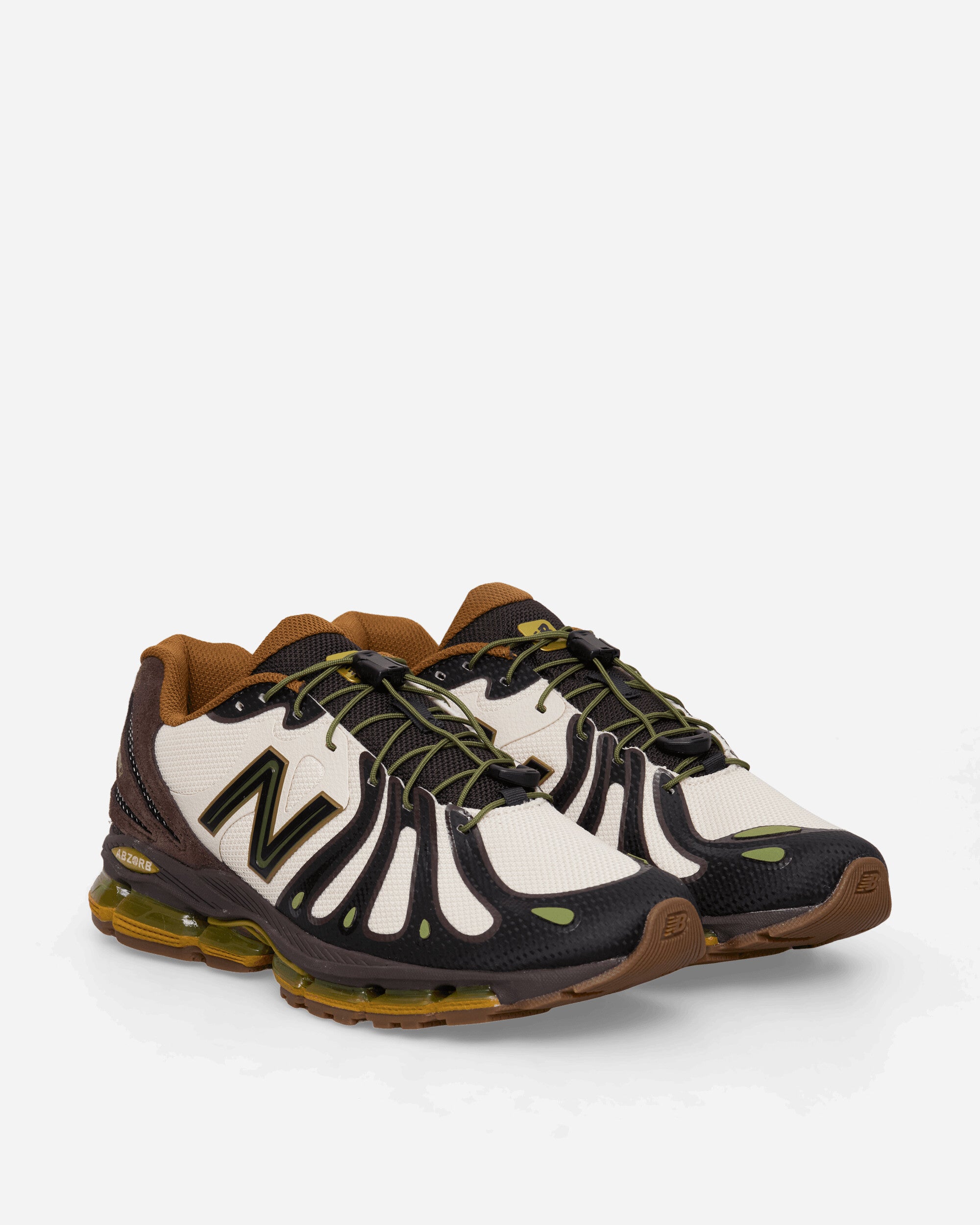 New Balance ABZORB 1890 Sneakers Linen / Pumpernickel / Basil Oil, view 2