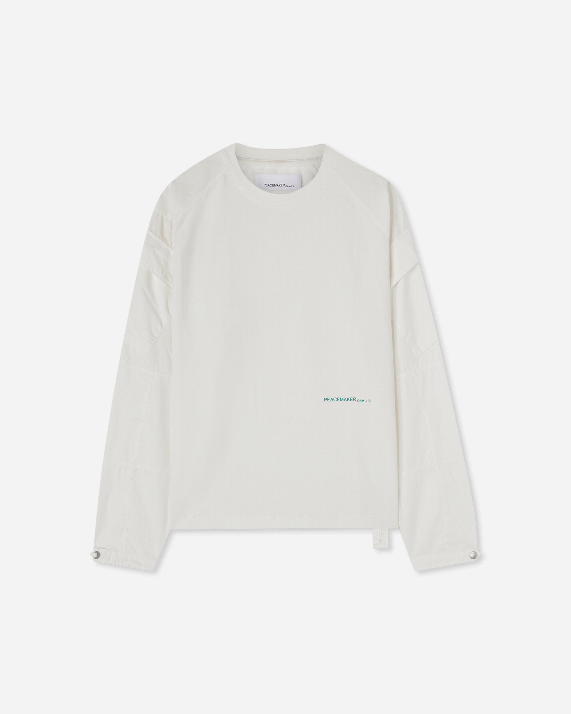 OAMC Peacemaker Men's Cargo Longsleeve T-Shirt Snow White