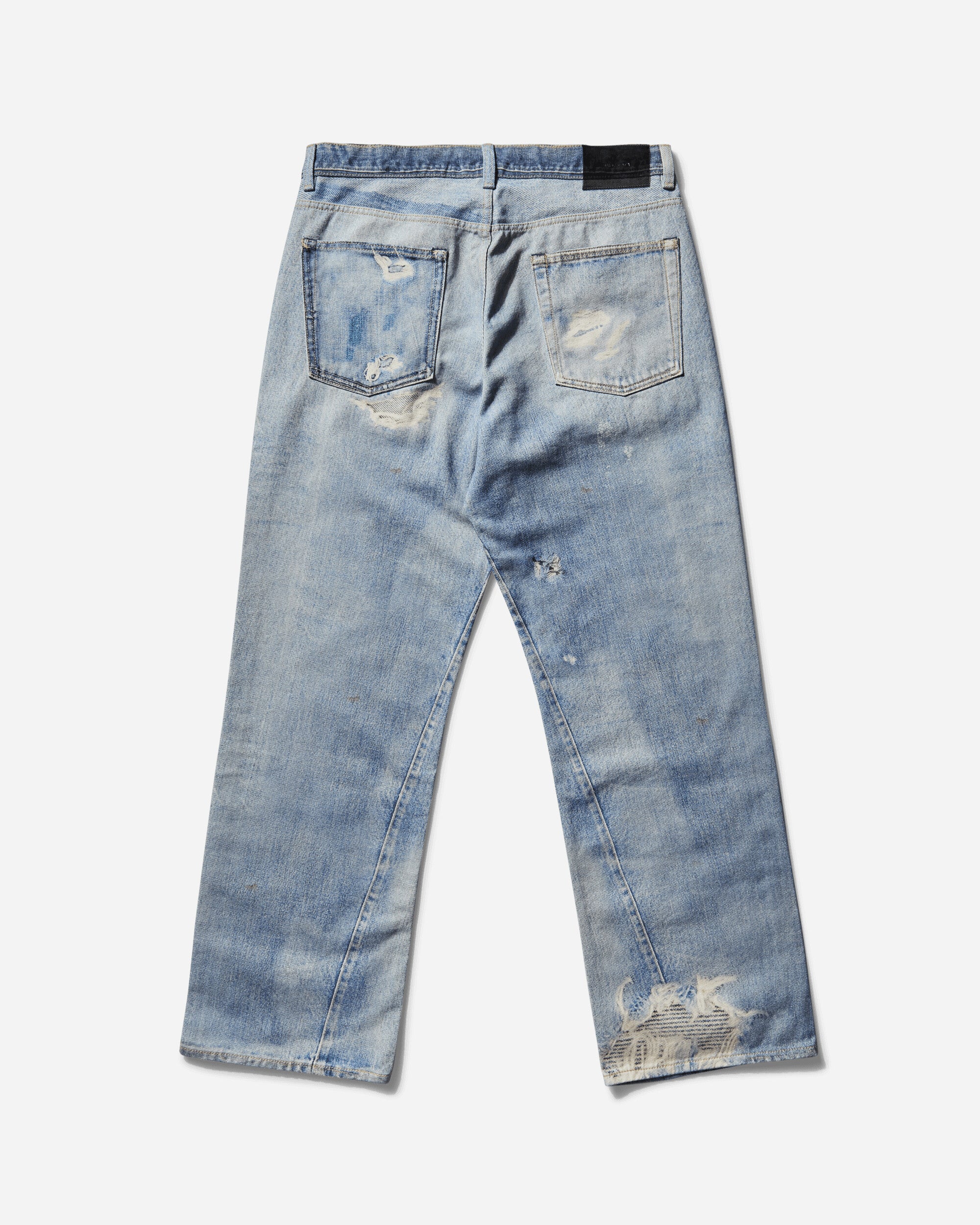 Our Legacy Men's Third Cut Jeans Digital Denim Print, view 2