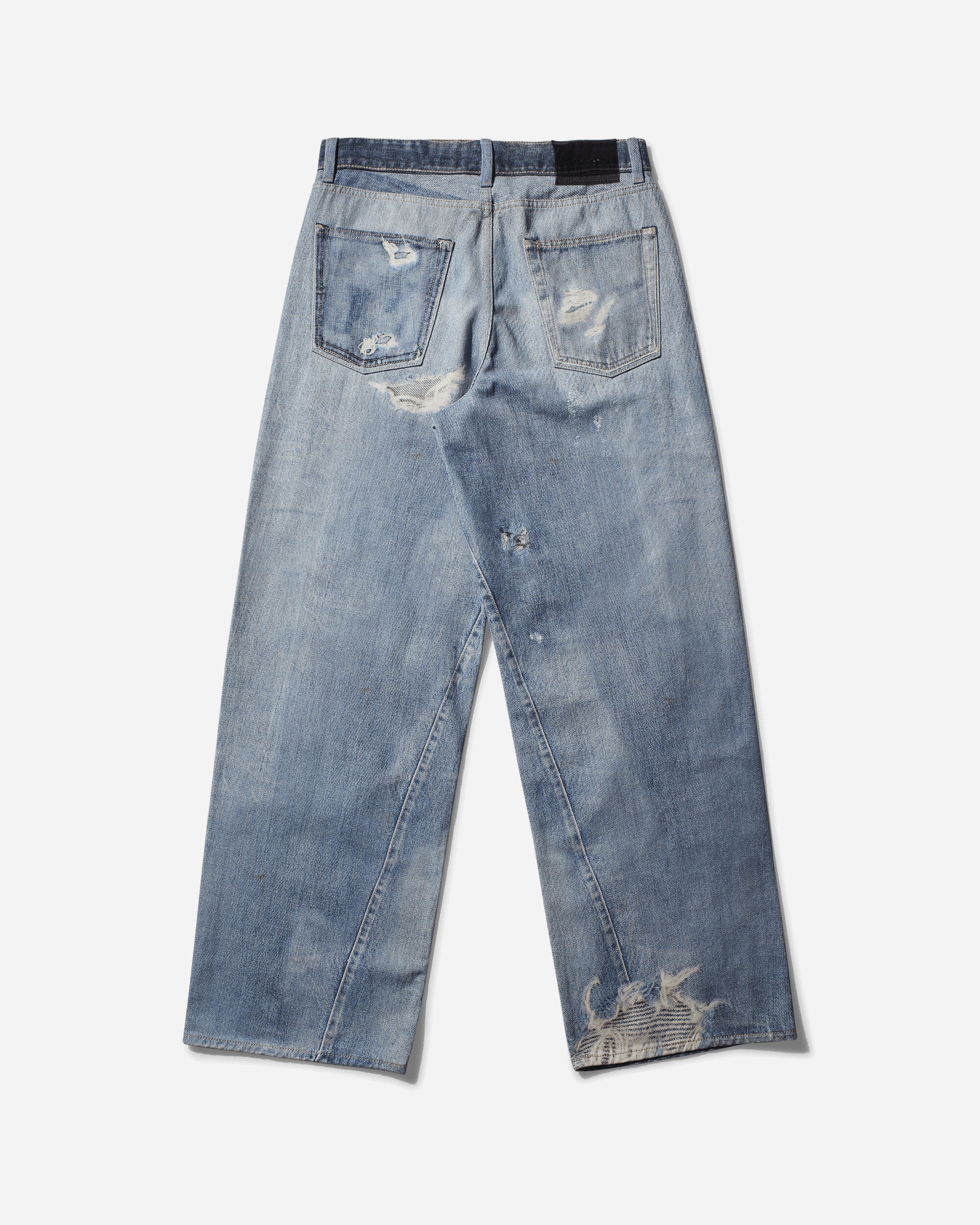 Our Legacy Women's Full Cut Jeans Digital Denim Print, view 2