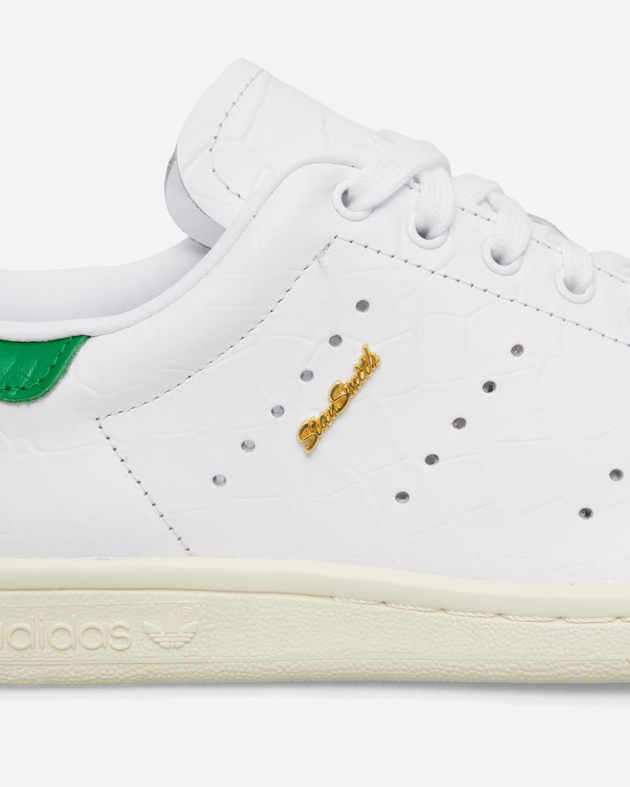 adidas Women's Stan Smith 80s Sneakers Cloud White / Green, view 6