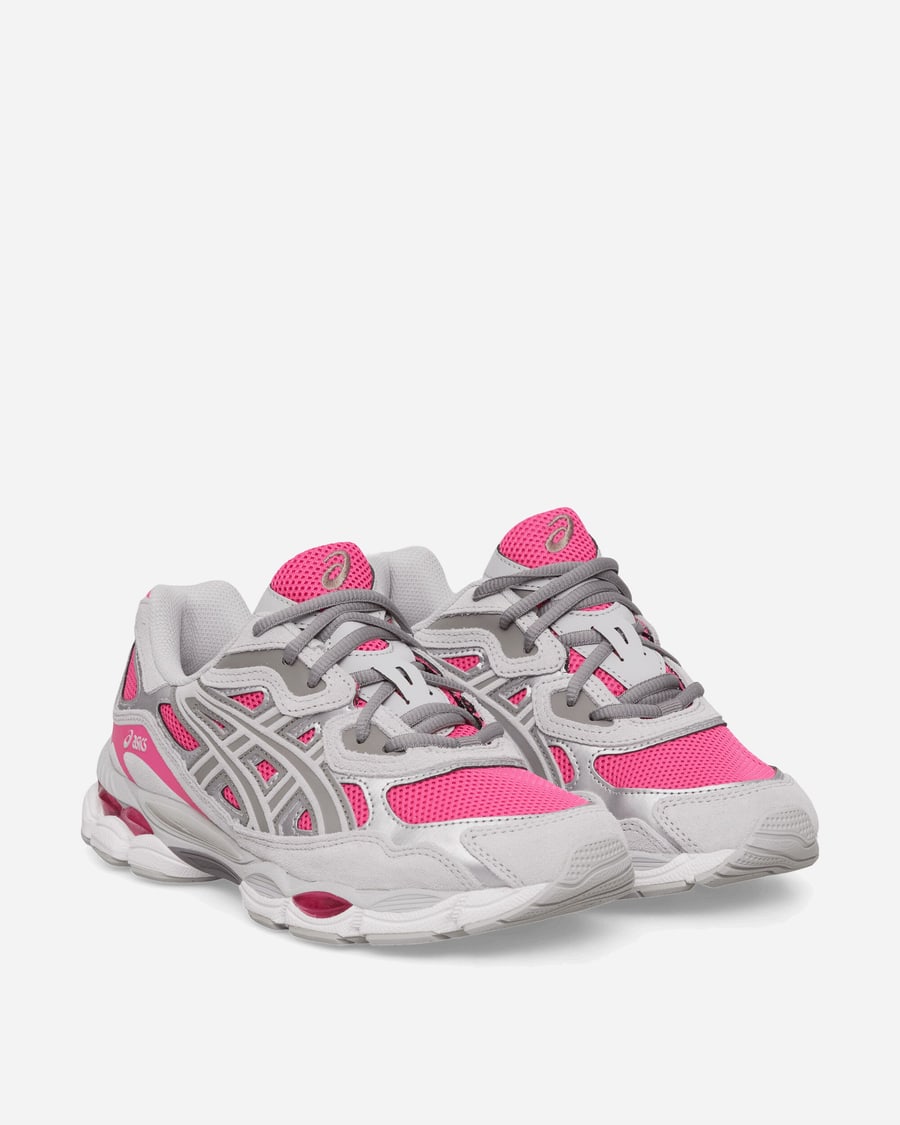 Asics GEL-NYC Sneakers Pink Glo / Concrete, view 2