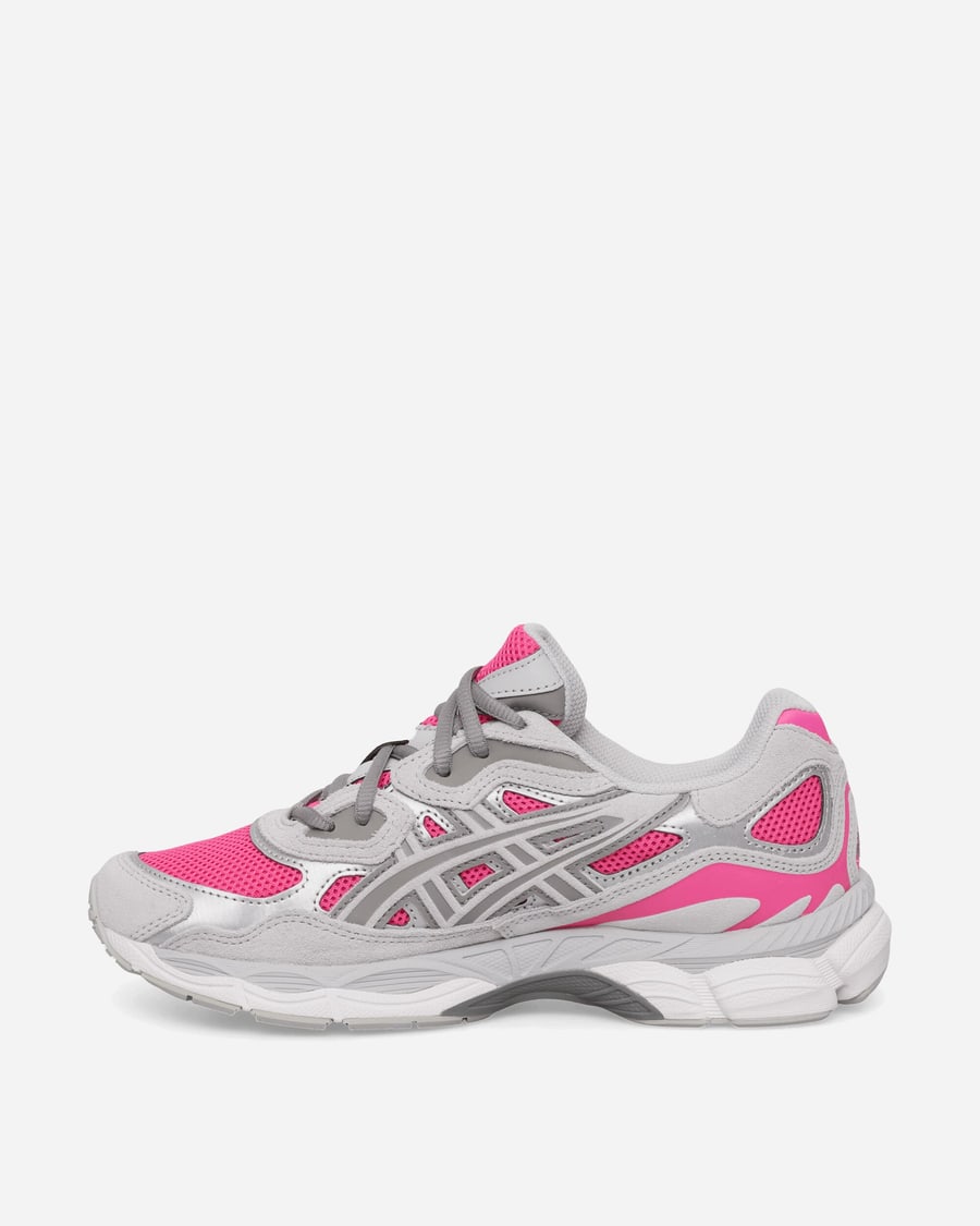 Asics GEL-NYC Sneakers Pink Glo / Concrete, view 3