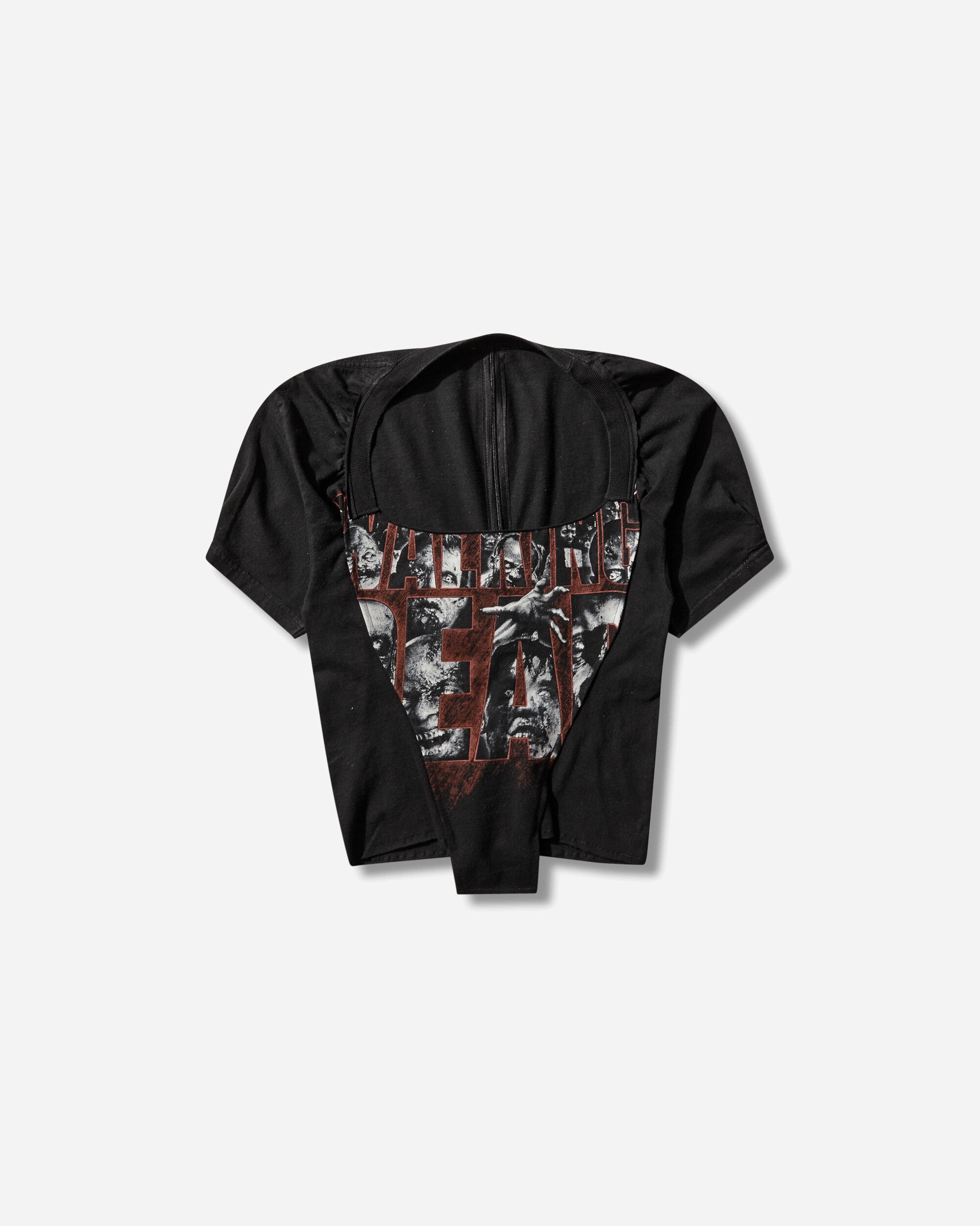 Prototypes Women's Dirndl Cut Up Tee Black