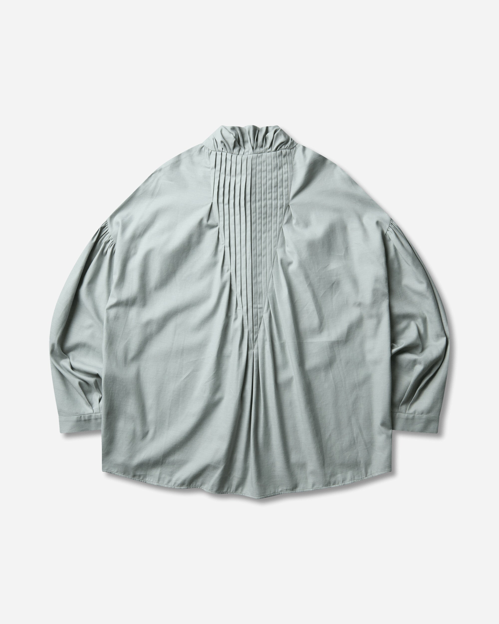 Kiko Kostadinov Men's Evers Pleated Shirt Soft Green, view 2
