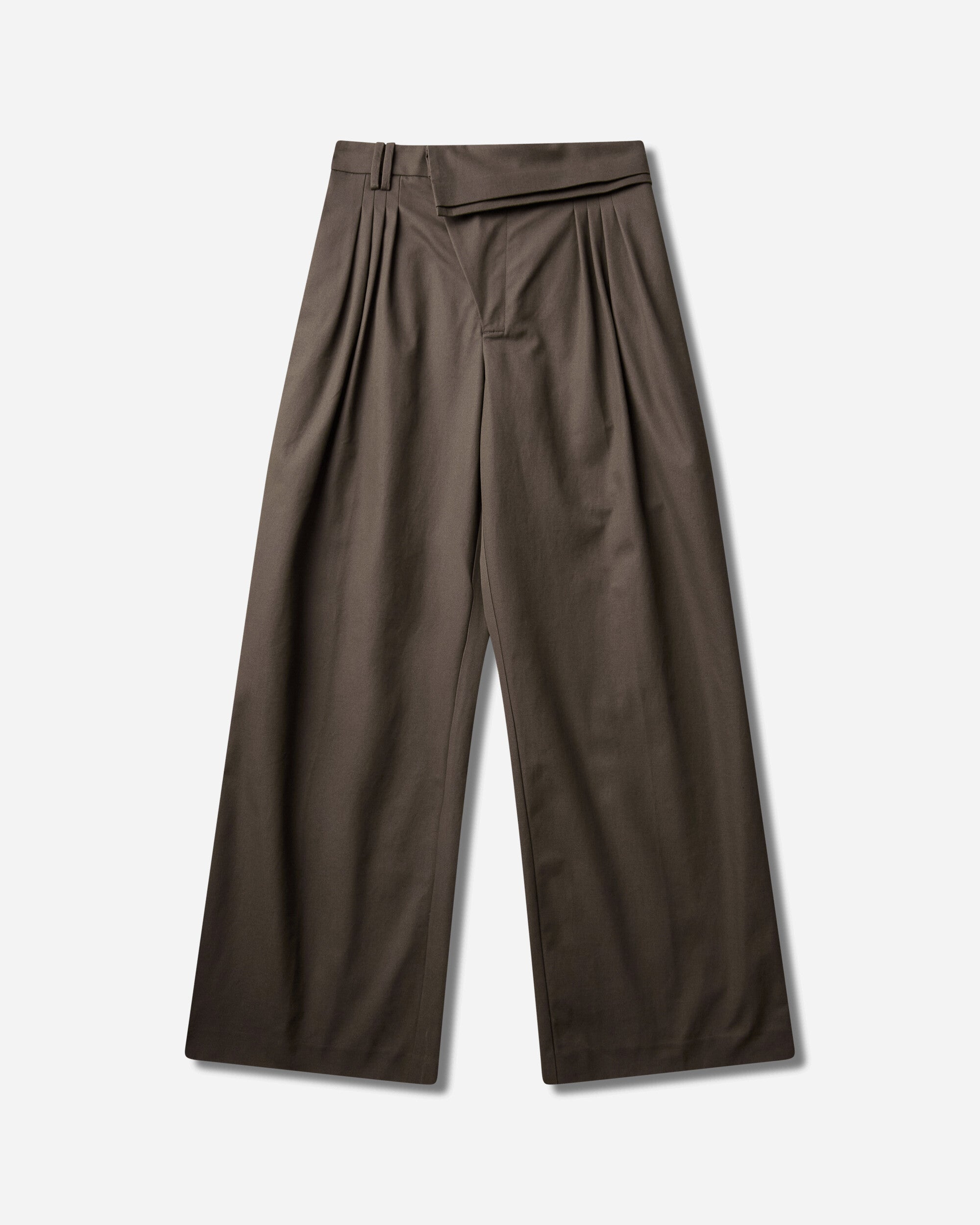 Kiko Kostadinov Men's Dieze Wide Trousers Khaki