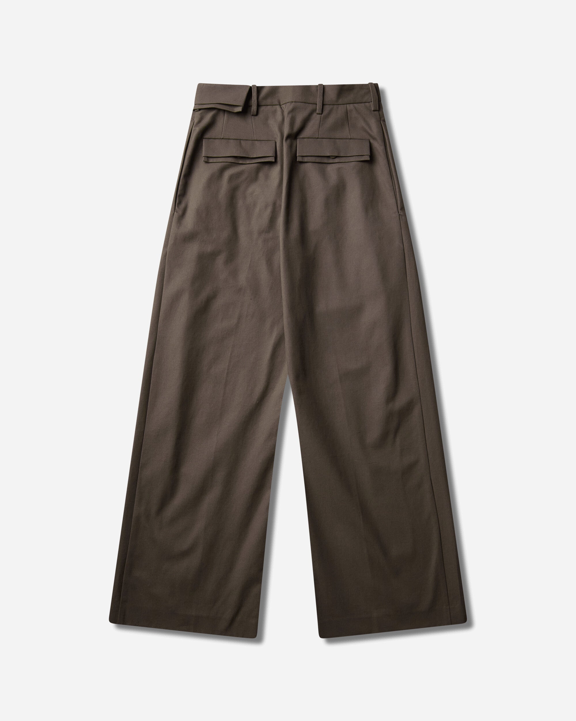 Kiko Kostadinov Men's Dieze Wide Trousers Khaki, view 2
