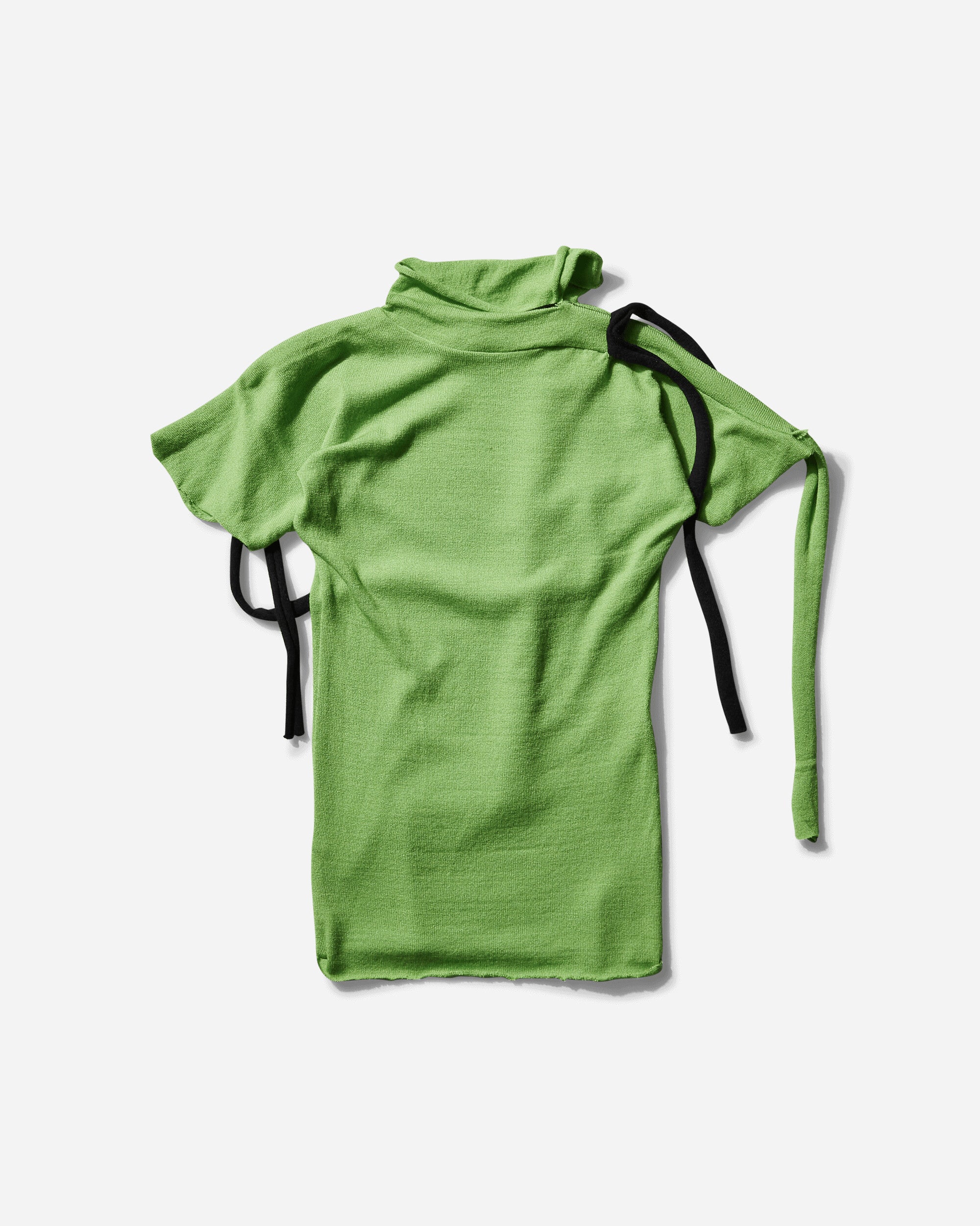 Ottolinger Women's Strap Knit T-Shirt Green