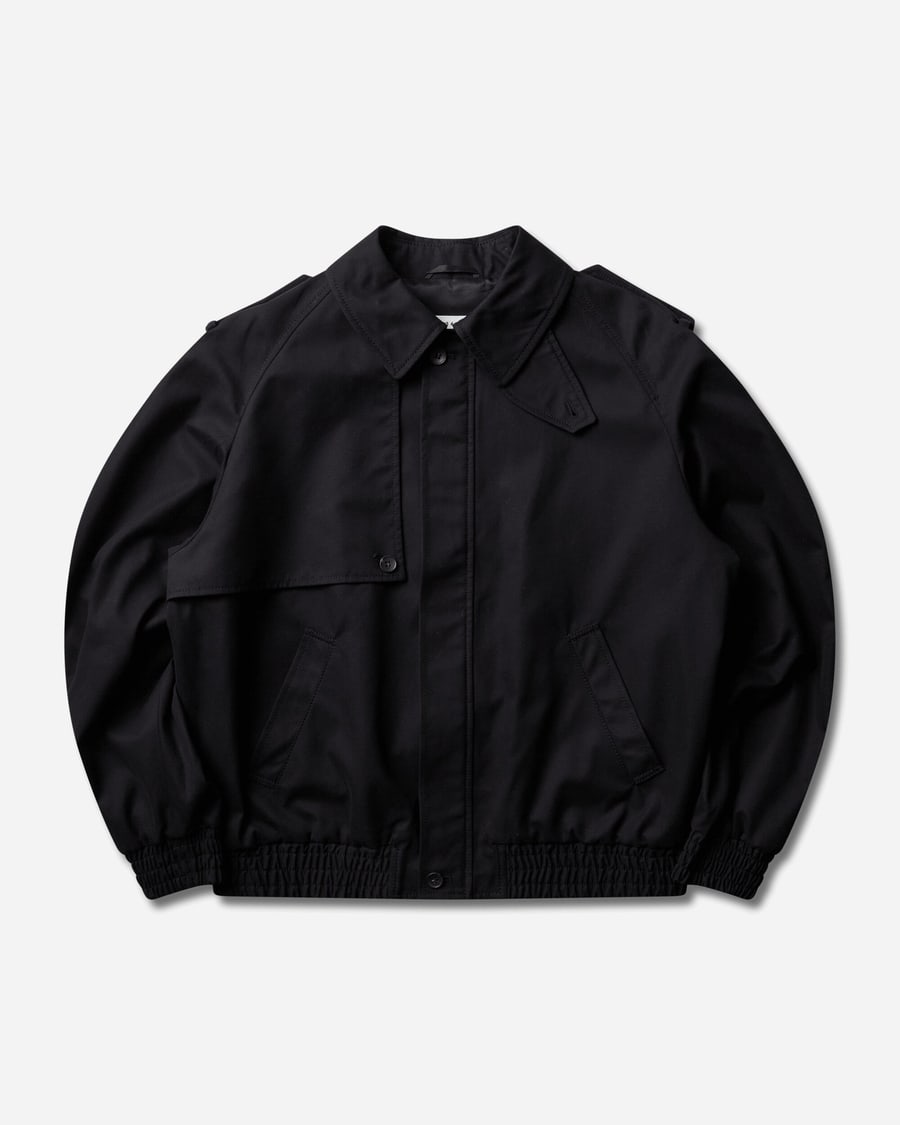MM6 Maison Margiela Men's Cotton Twill Jacket Black