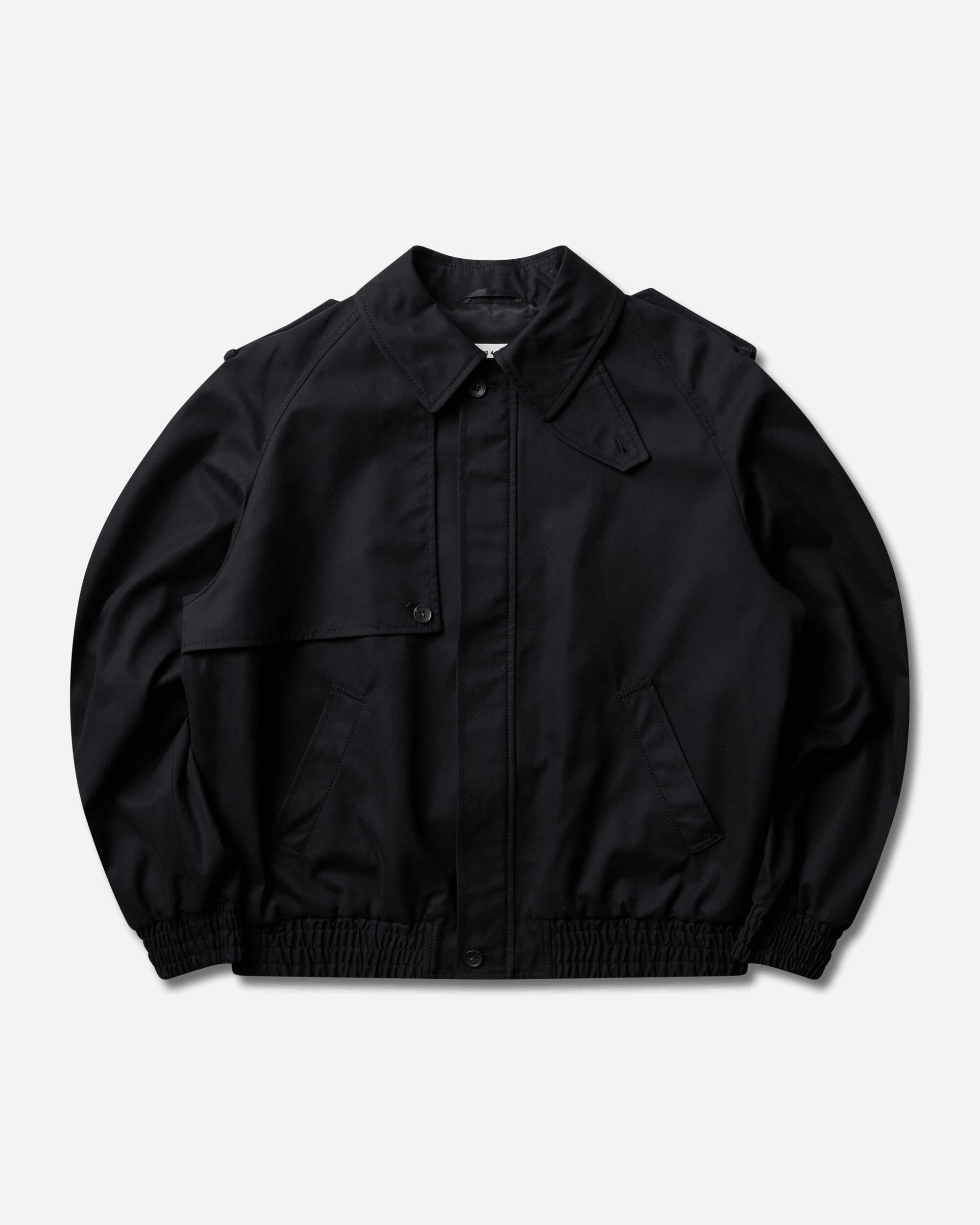 MM6 Maison Margiela Men's Cotton Twill Jacket Black