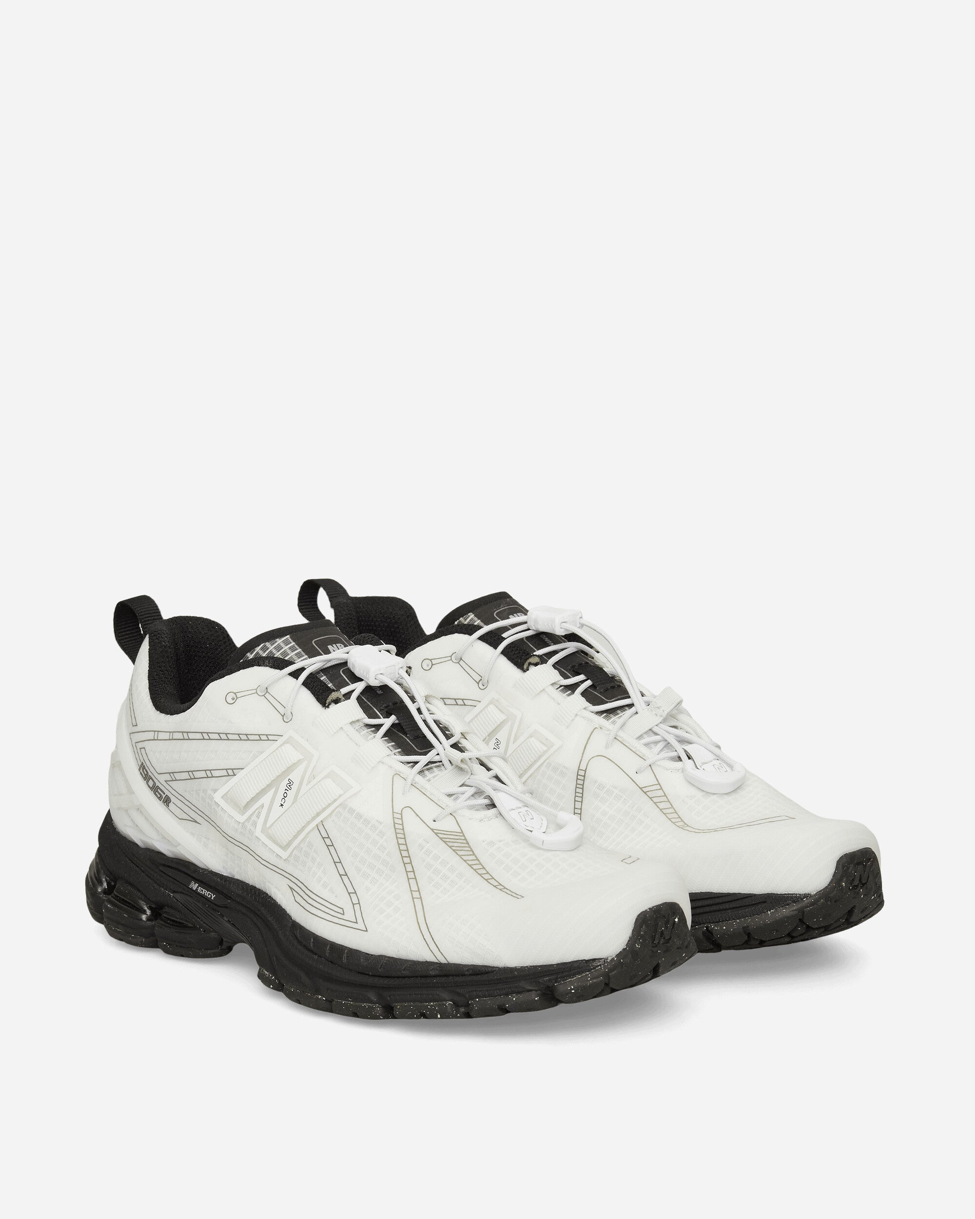 New Balance 1906R Sneakers White / Black / Castlerock, view 2