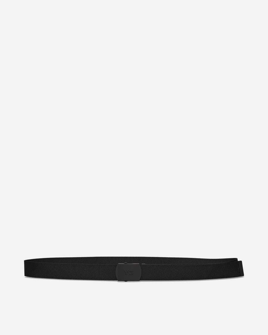 Y-3 Classic Logo Belt Black