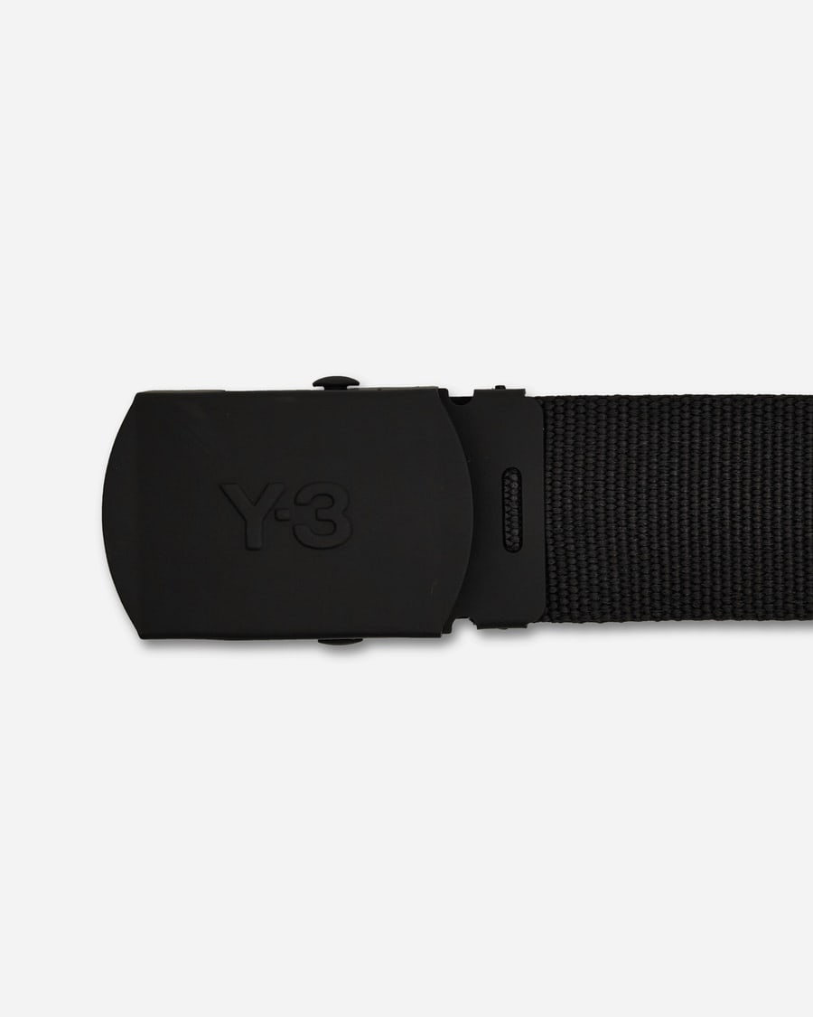 Y-3 Classic Logo Belt Black, view 4