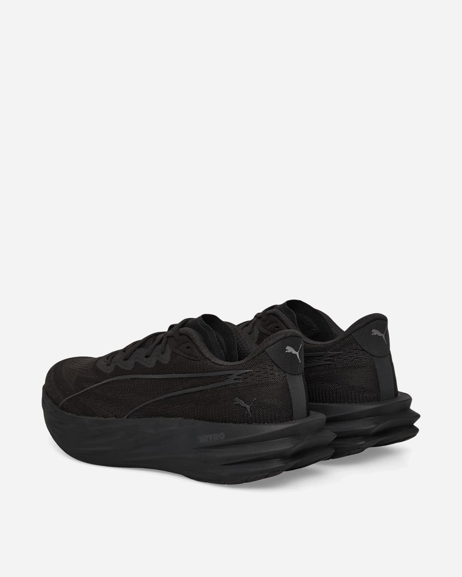 Puma Deviate Pure NITRO Sneakers Black / Flat Dark Gray, view 4