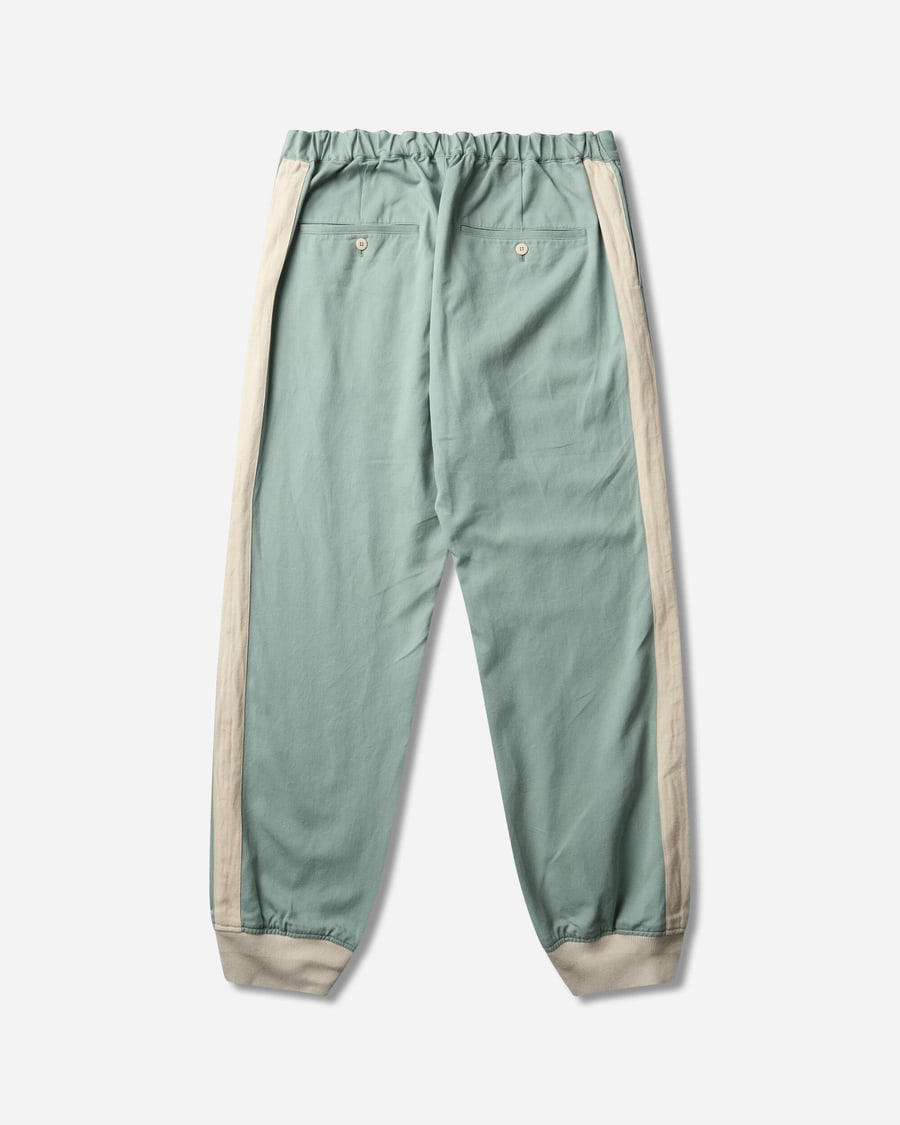 visvim Men's Bertone Race Pants Light Green, view 2