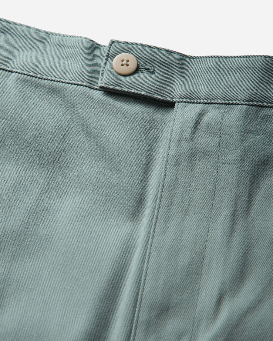 visvim Men's Bertone Race Pants Light Green, view 3