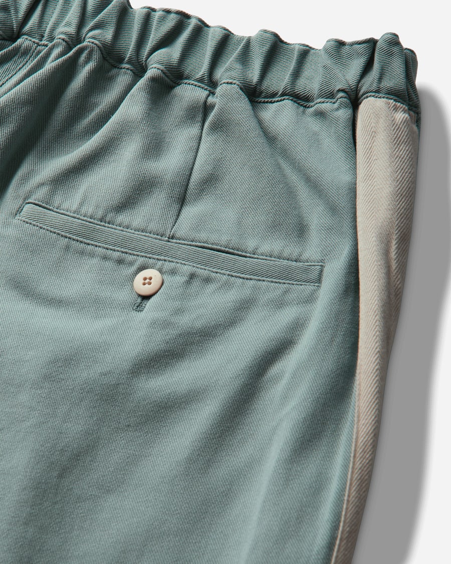 visvim Men's Bertone Race Pants Light Green, view 4