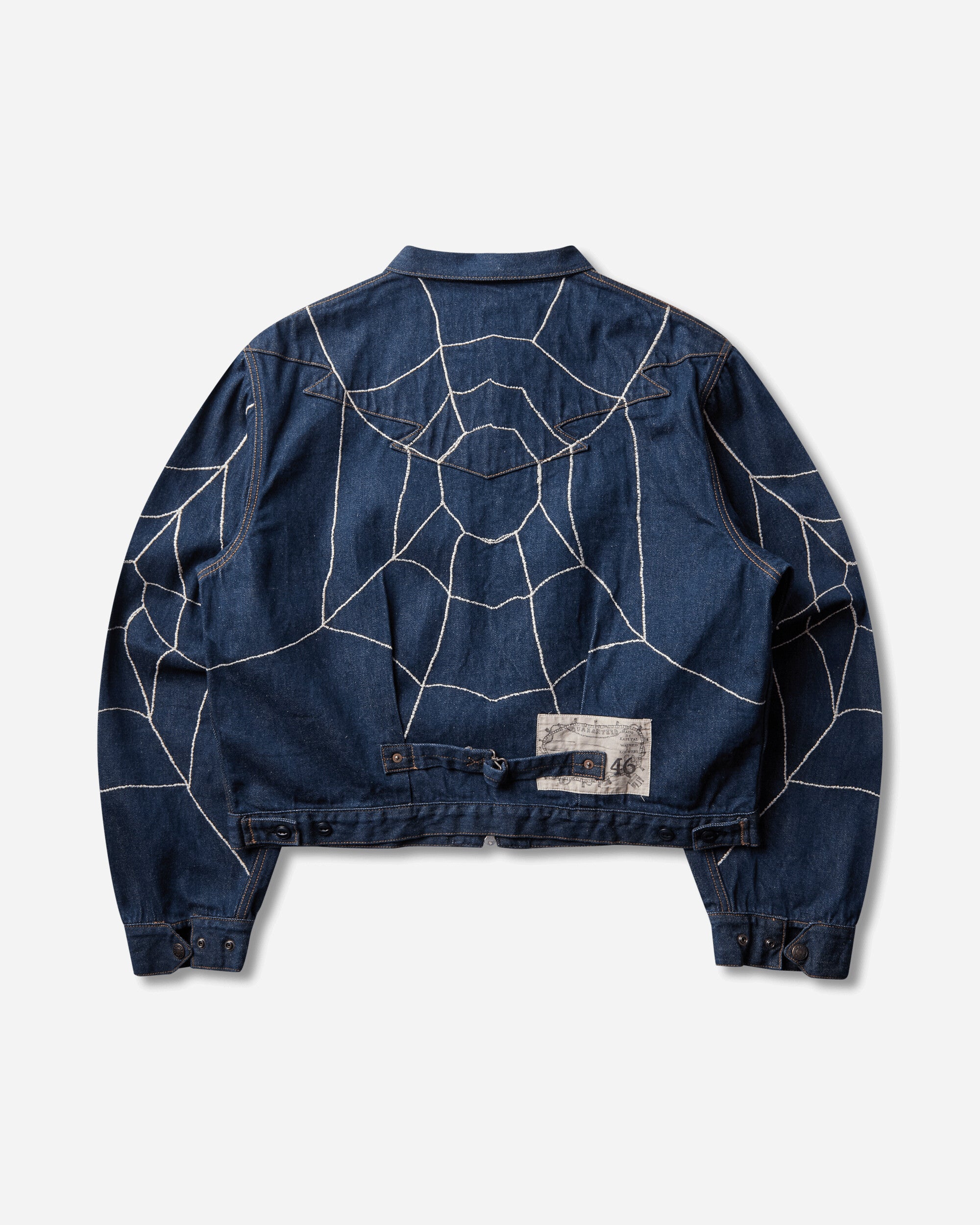 KAPITAL Men's 13oz Denim STD Thunderbird Blouson (Kountry Dream Catch Remake) Indigo, view 2