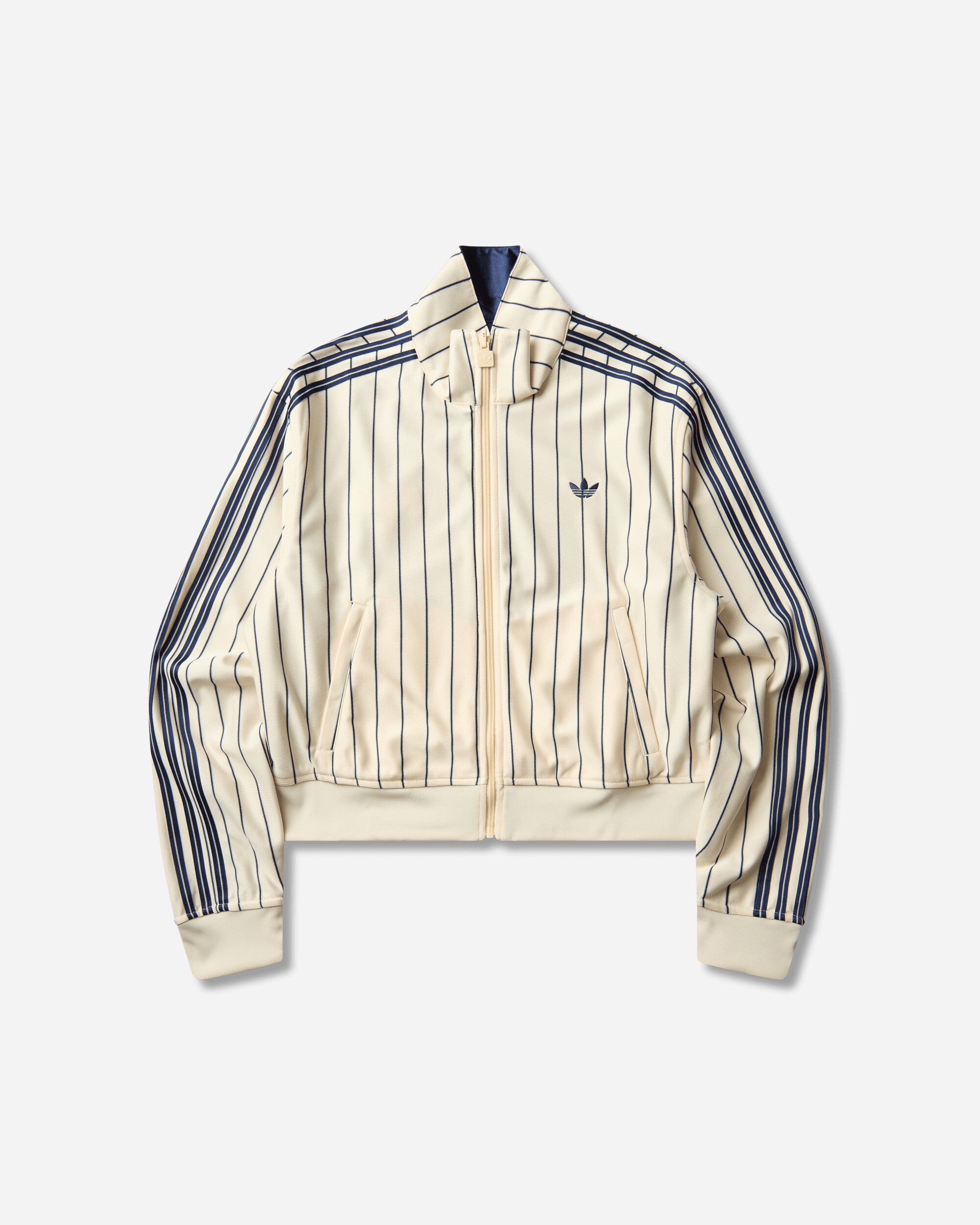 adidas Women's Reversible Track Top Warm Vanilla / Night Indigo