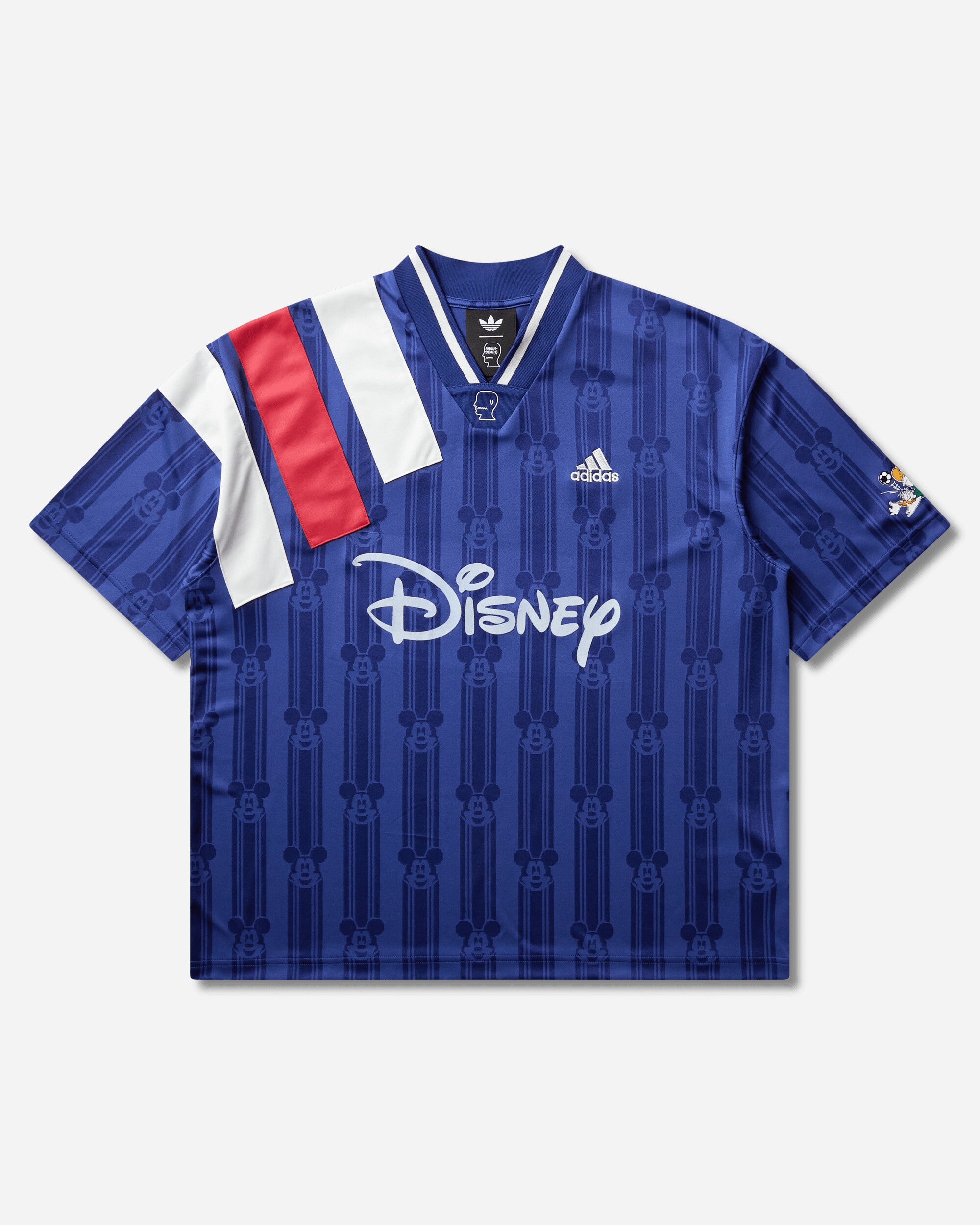 adidas Brain Dead x Disney Football Jersey Victory Blue