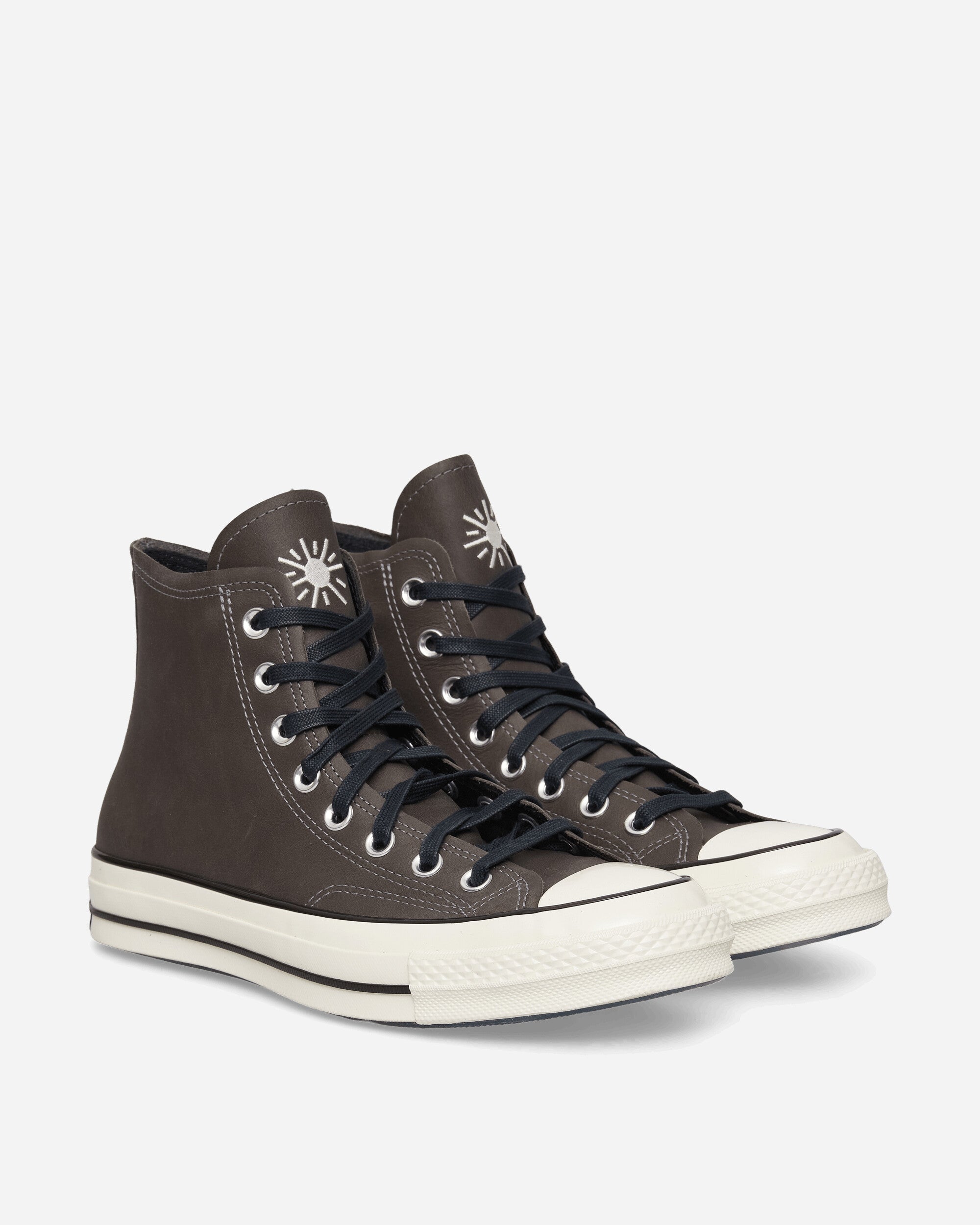 Converse Chuck 70 Vintage Leather Sneakers Black, view 2