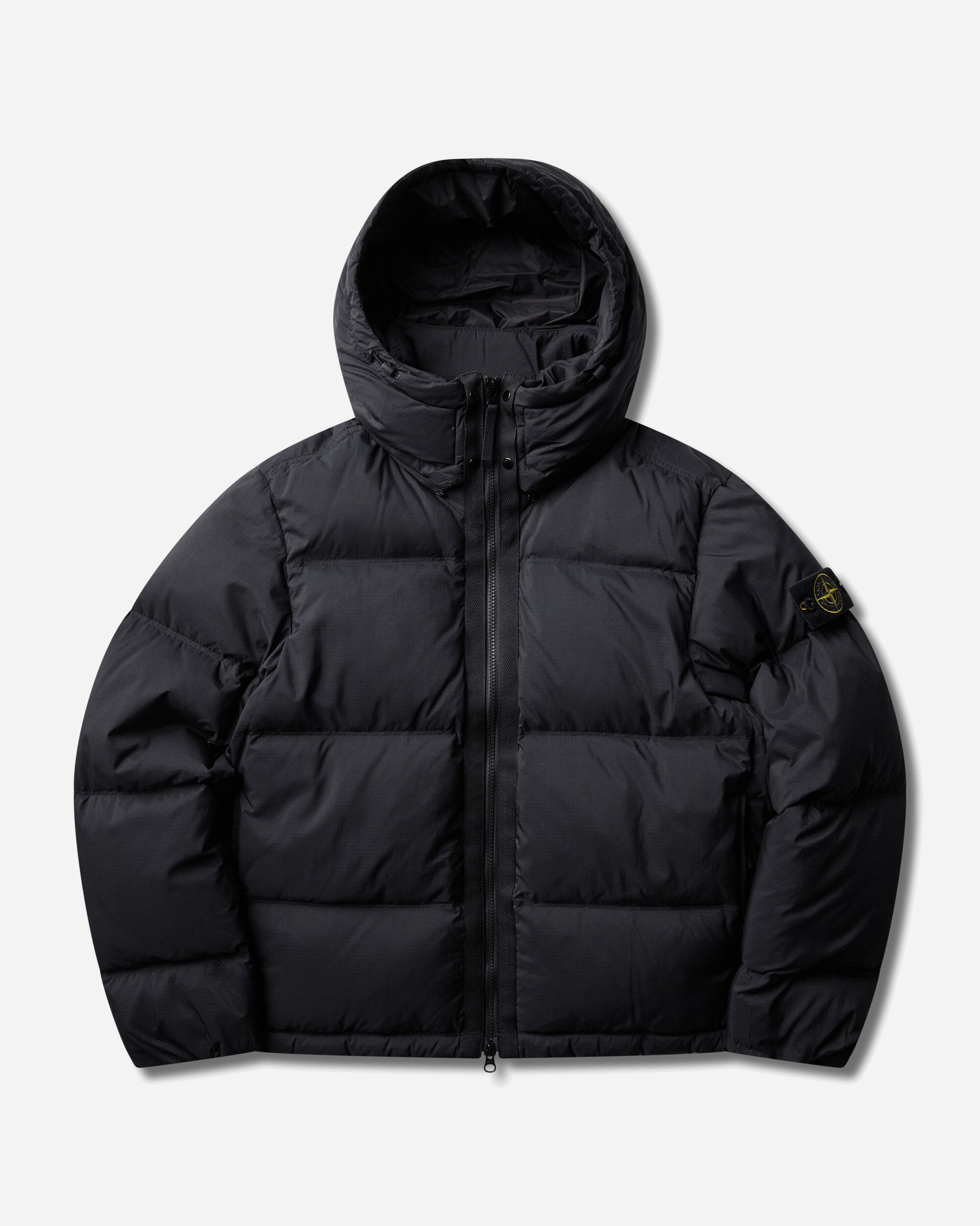 Stone Island Men's Matt Ripstop CORDURA Down Jacket Black