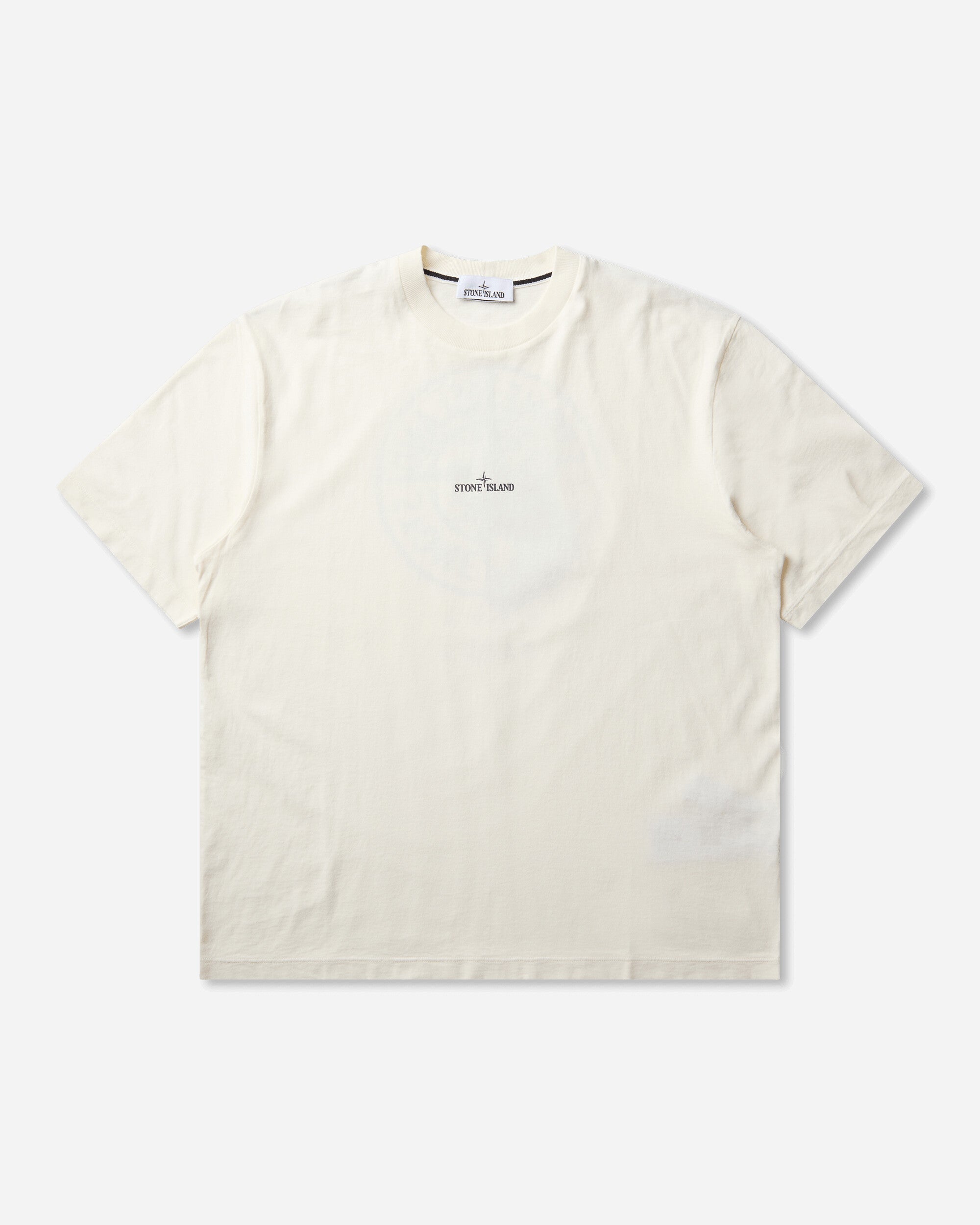 Stone Island Men's Organic Cotton Jersey T-Shirt Ivory