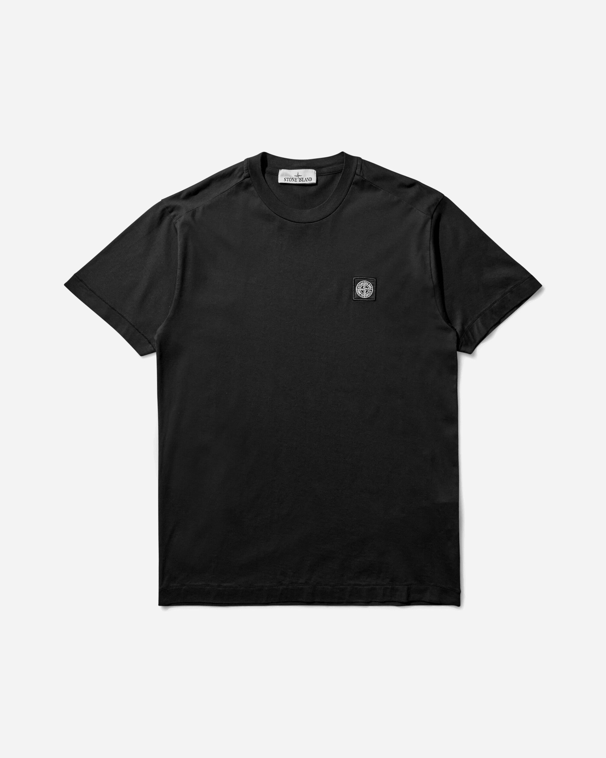 Stone Island Men's 60/2 Cotton Jersey T-Shirt Black