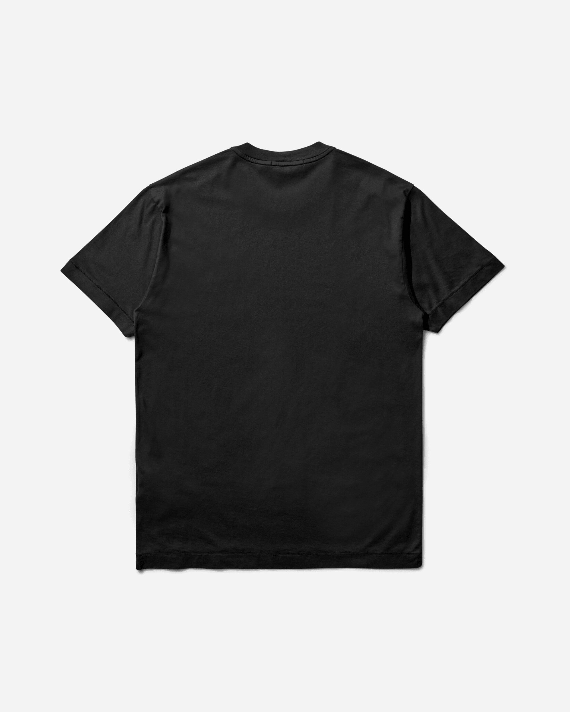 Stone Island Men's 60/2 Cotton Jersey T-Shirt Black, view 2