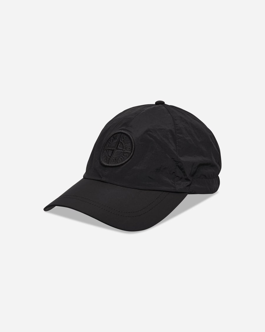Stone Island Nylon Metal Baseball Cap Black, view 2