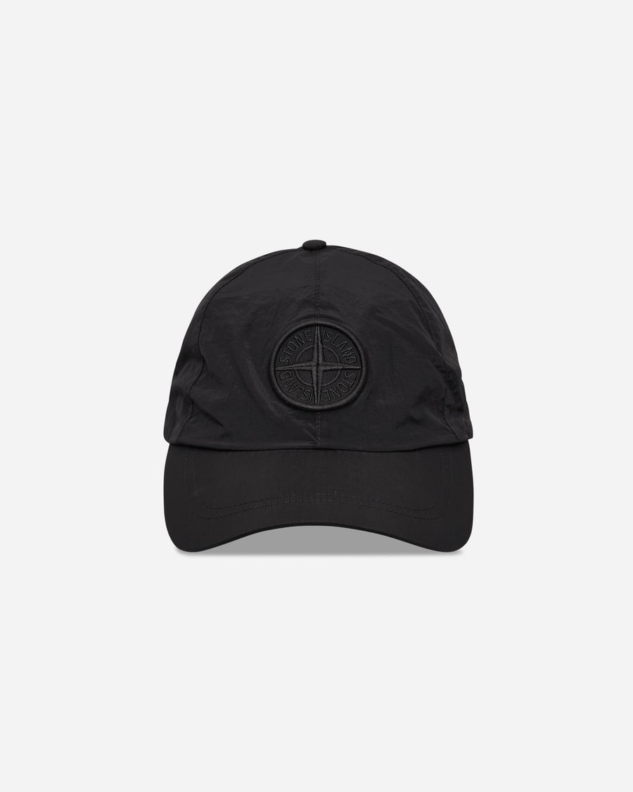 Stone Island Nylon Metal Baseball Cap Black, view 3