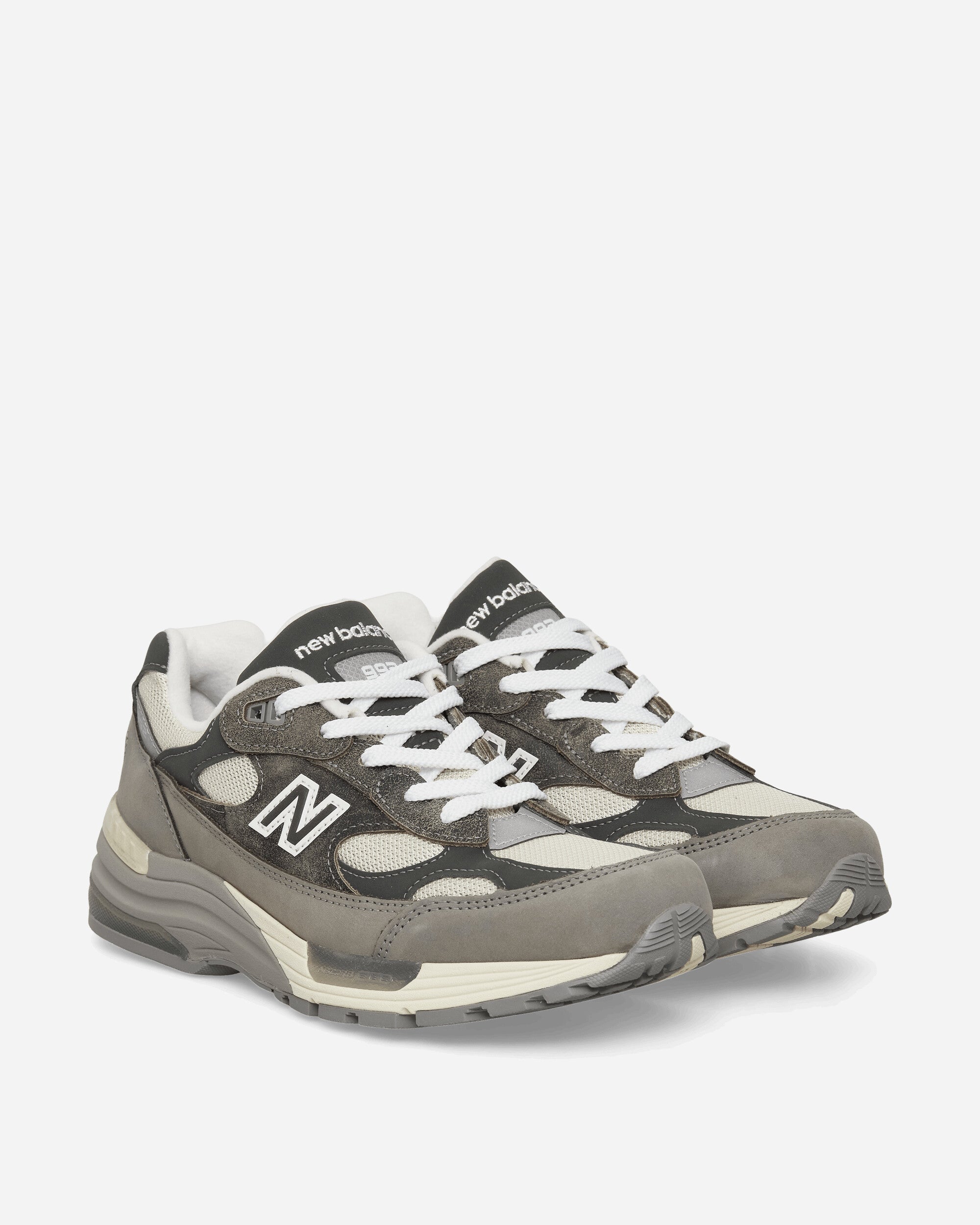 New Balance Made in USA 992 Sneakers Shadow Grey / Turtledove / Blacktop, view 2
