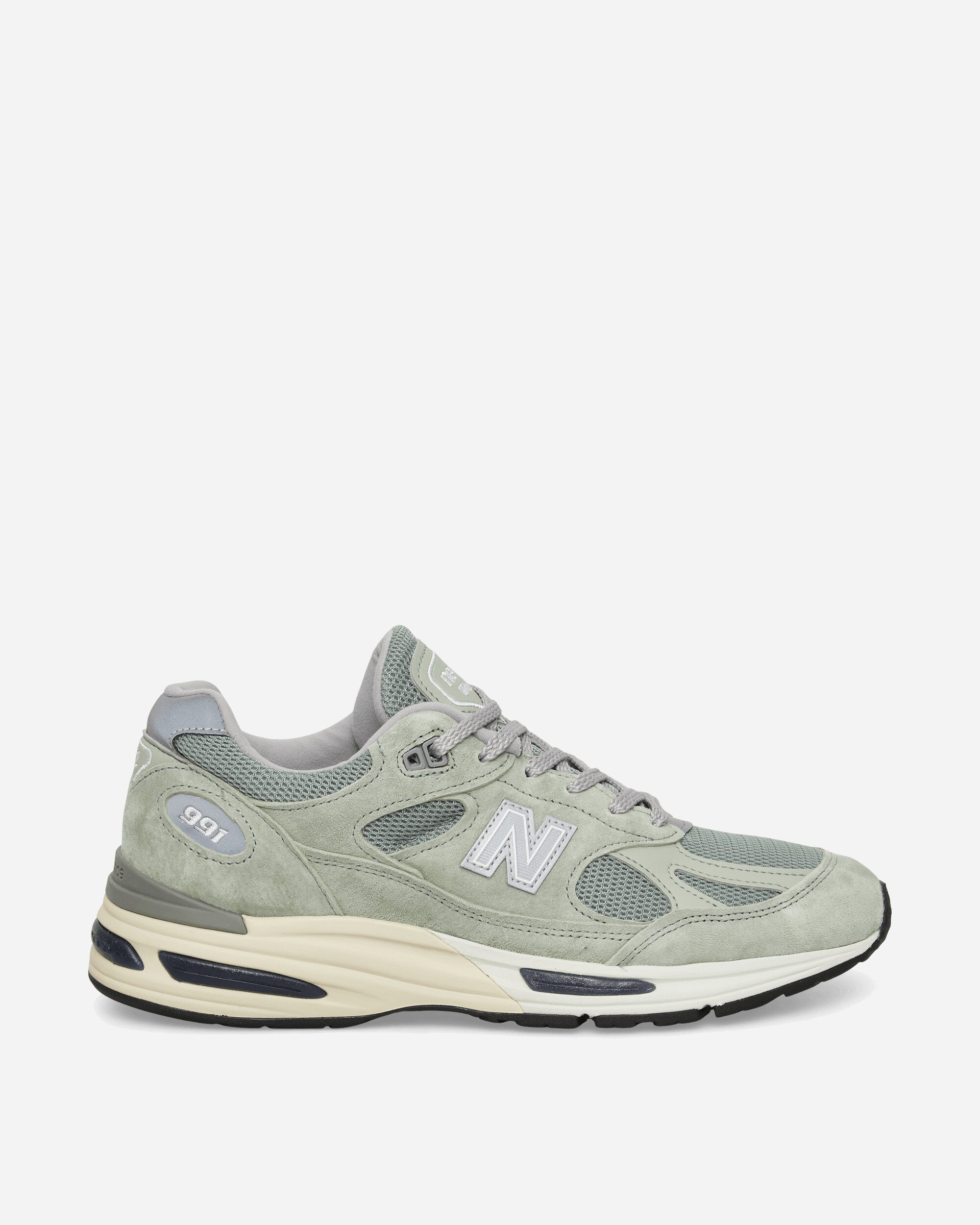 New Balance Made in UK 991v2 Sneakers Sea Grass / Silver